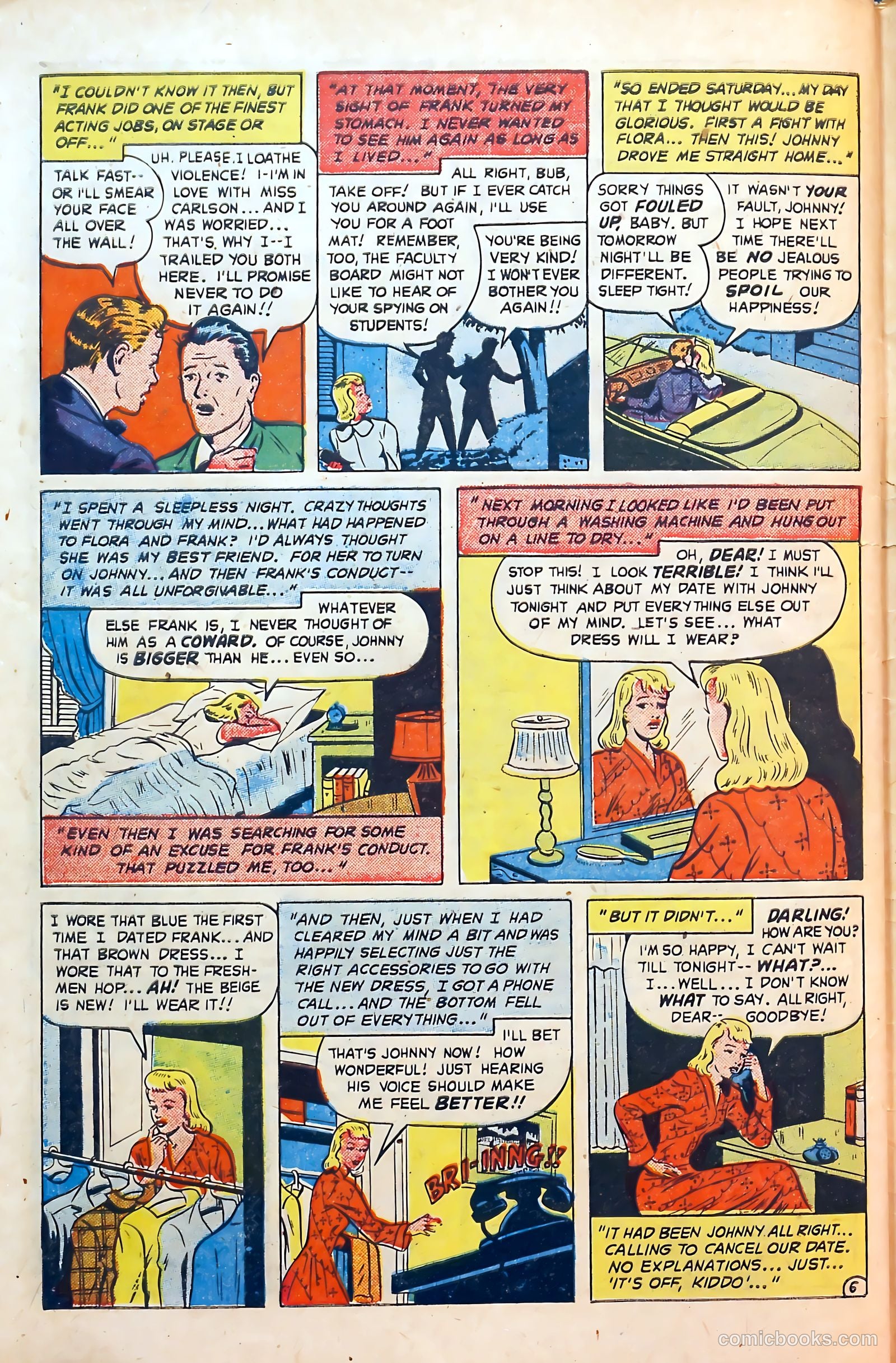 Co-Ed Romances #1 (1951) — page 32 of 37