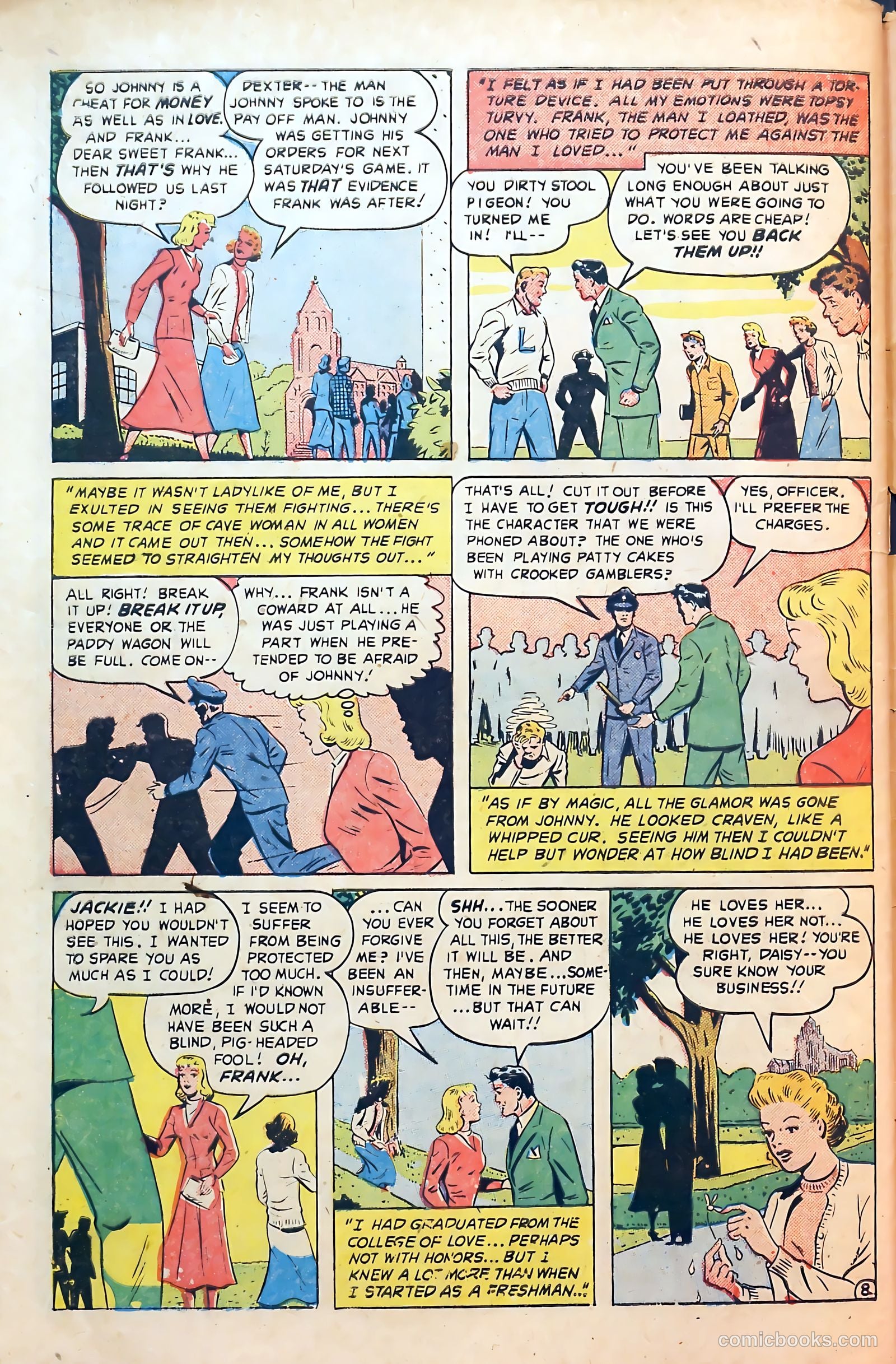 Co-Ed Romances #1 (1951) — page 34 of 37