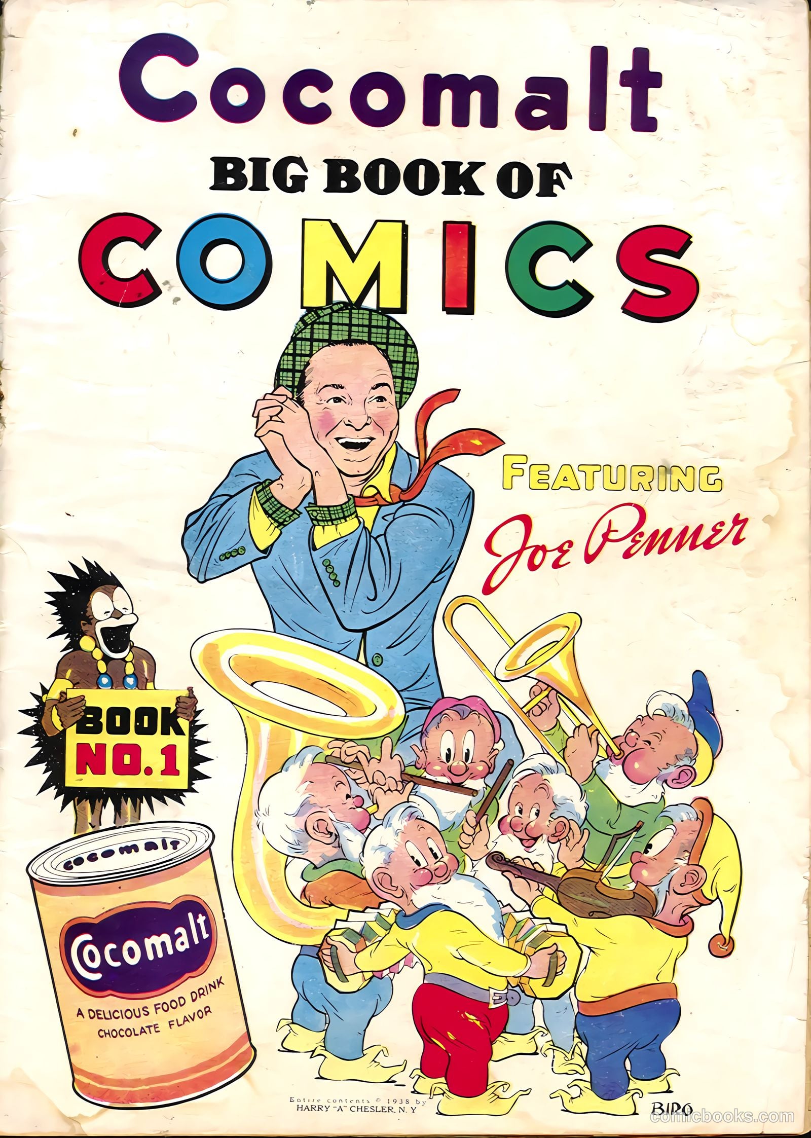 Cocomalt Big Book of Comics #1 cover