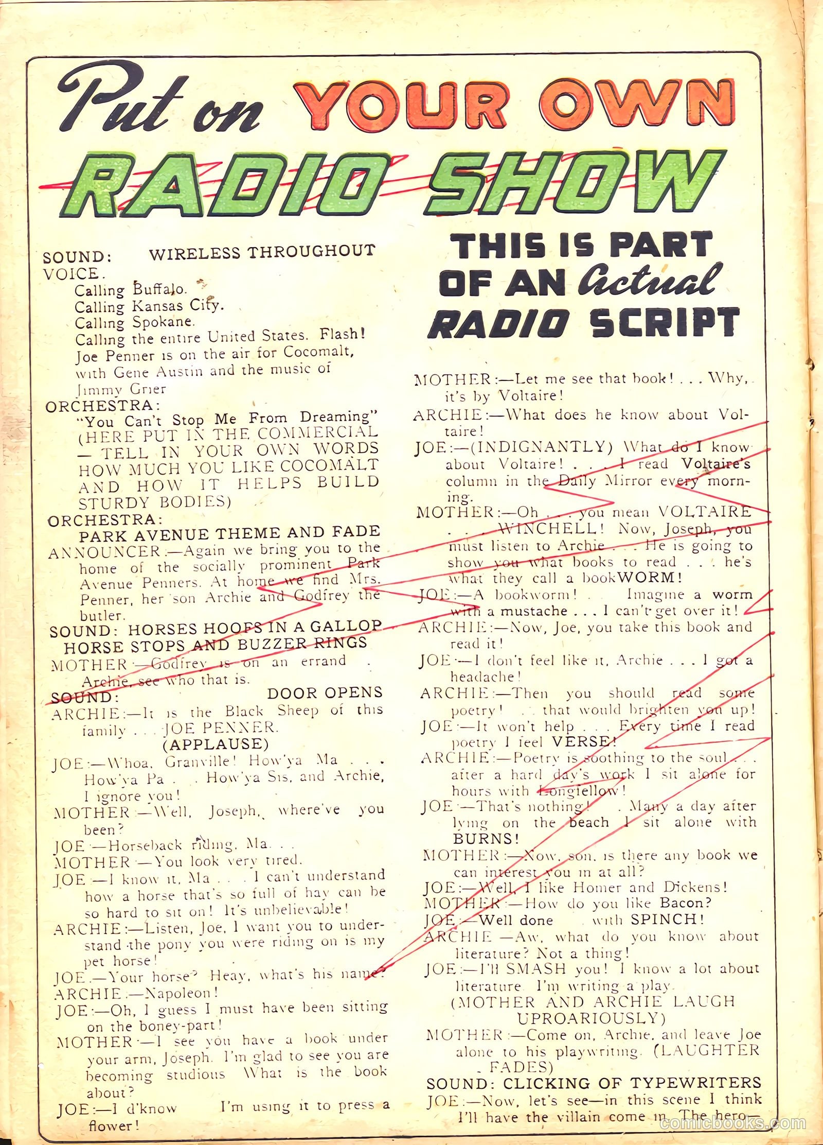 Cocomalt Big Book of Comics #1 (1938) — page 20 of 52