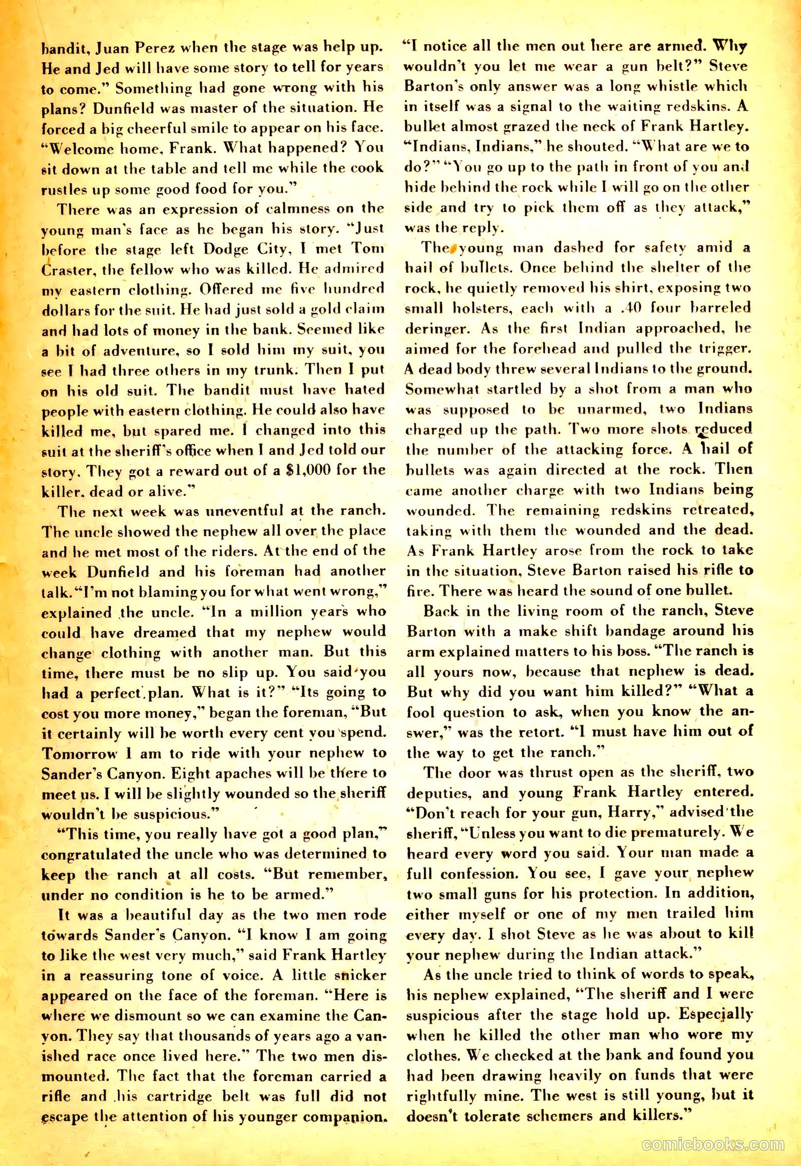 Cody of the Pony Express #1 (1950) — page 21 of 36