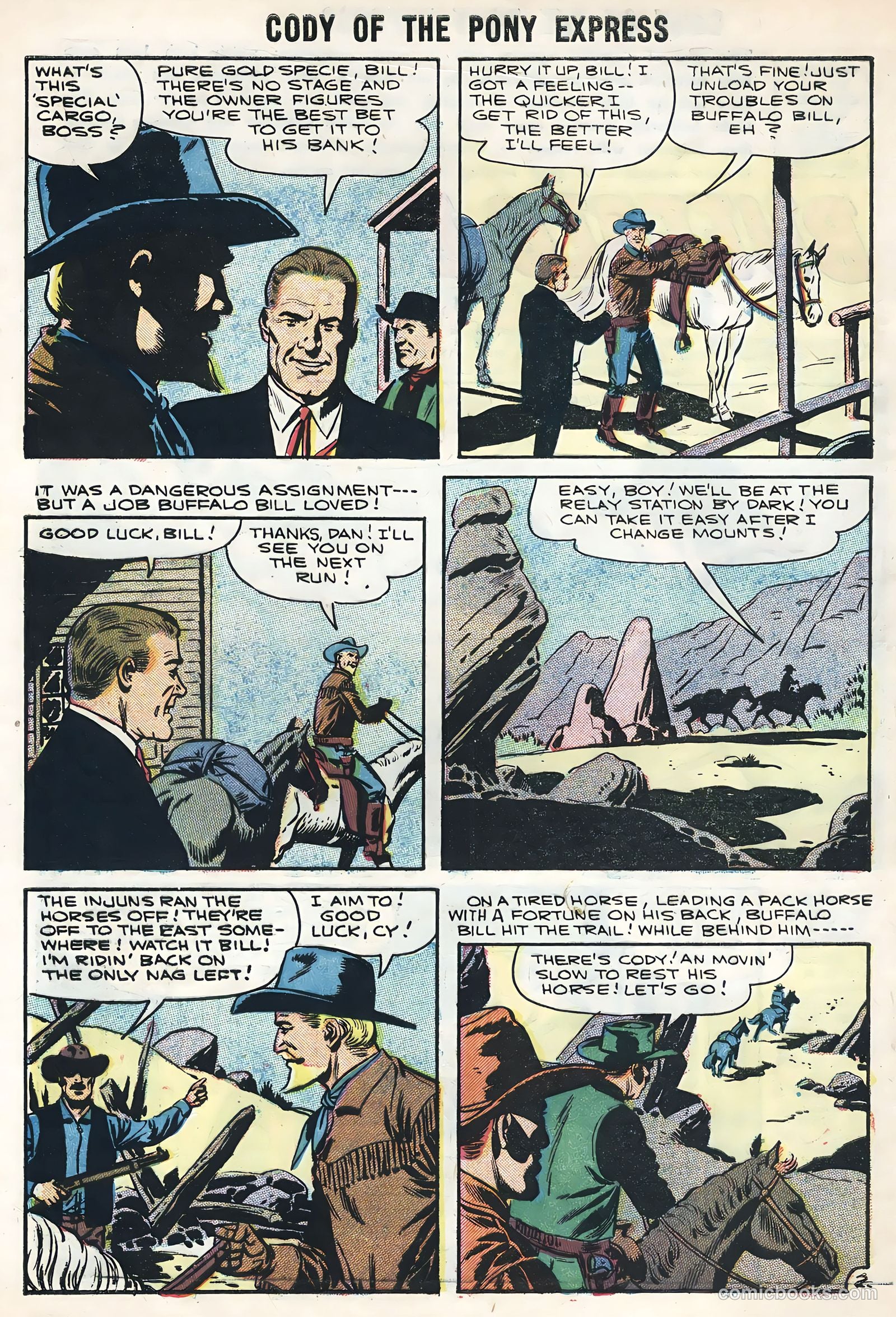Cody of the Pony Express #10 (1956) — page 4 of 36