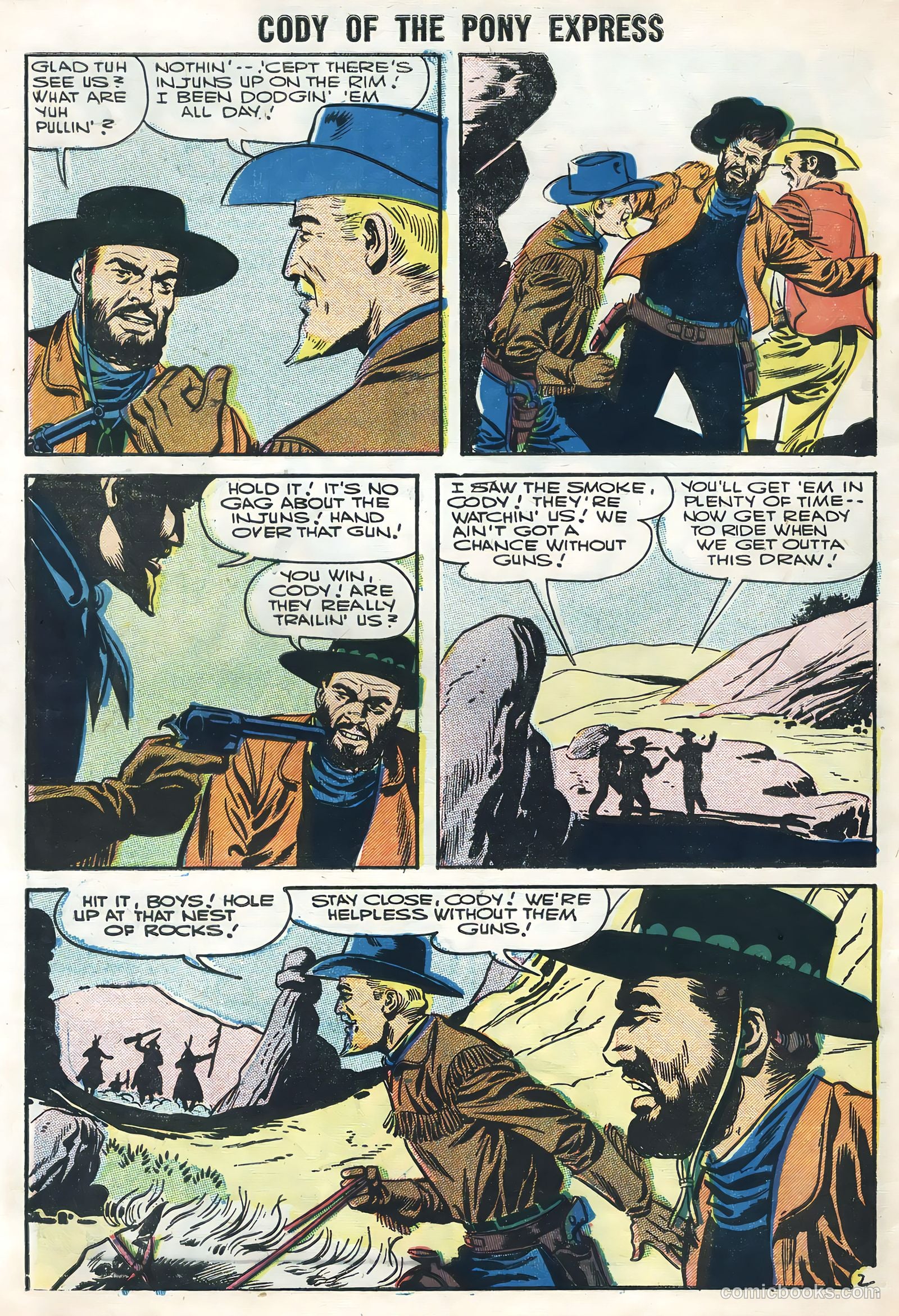 Cody of the Pony Express #10 (1956) — page 10 of 36