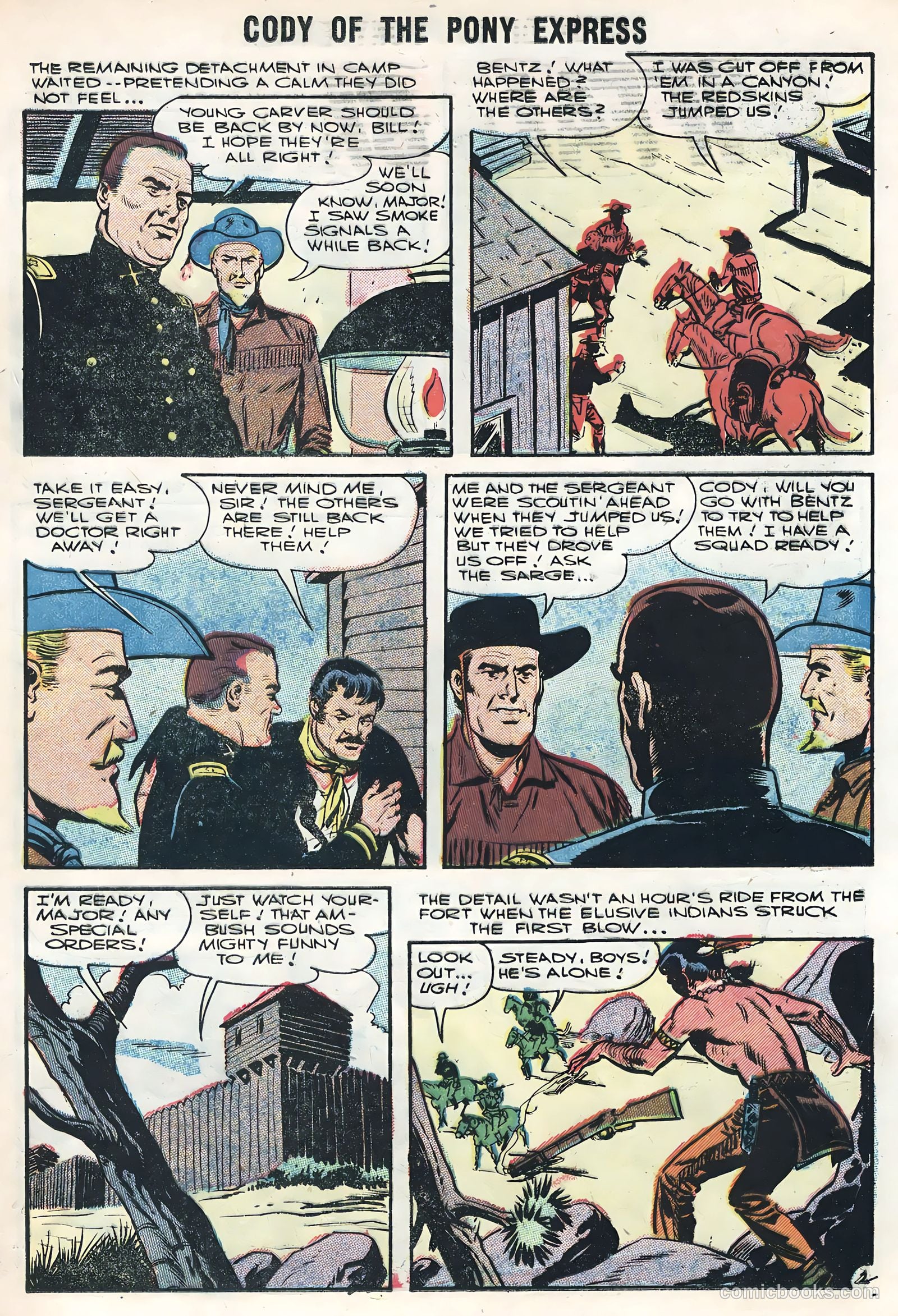 Cody of the Pony Express #10 (1956) — page 17 of 36