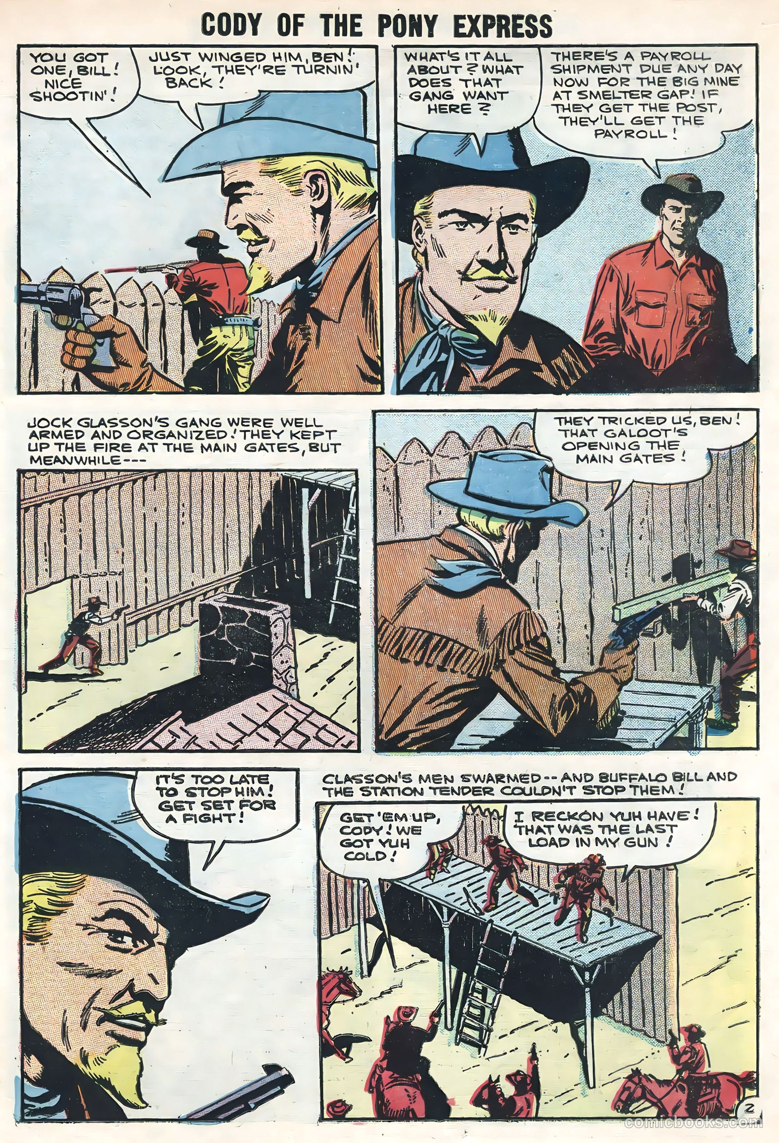 Cody of the Pony Express #10 (1956) — page 23 of 36