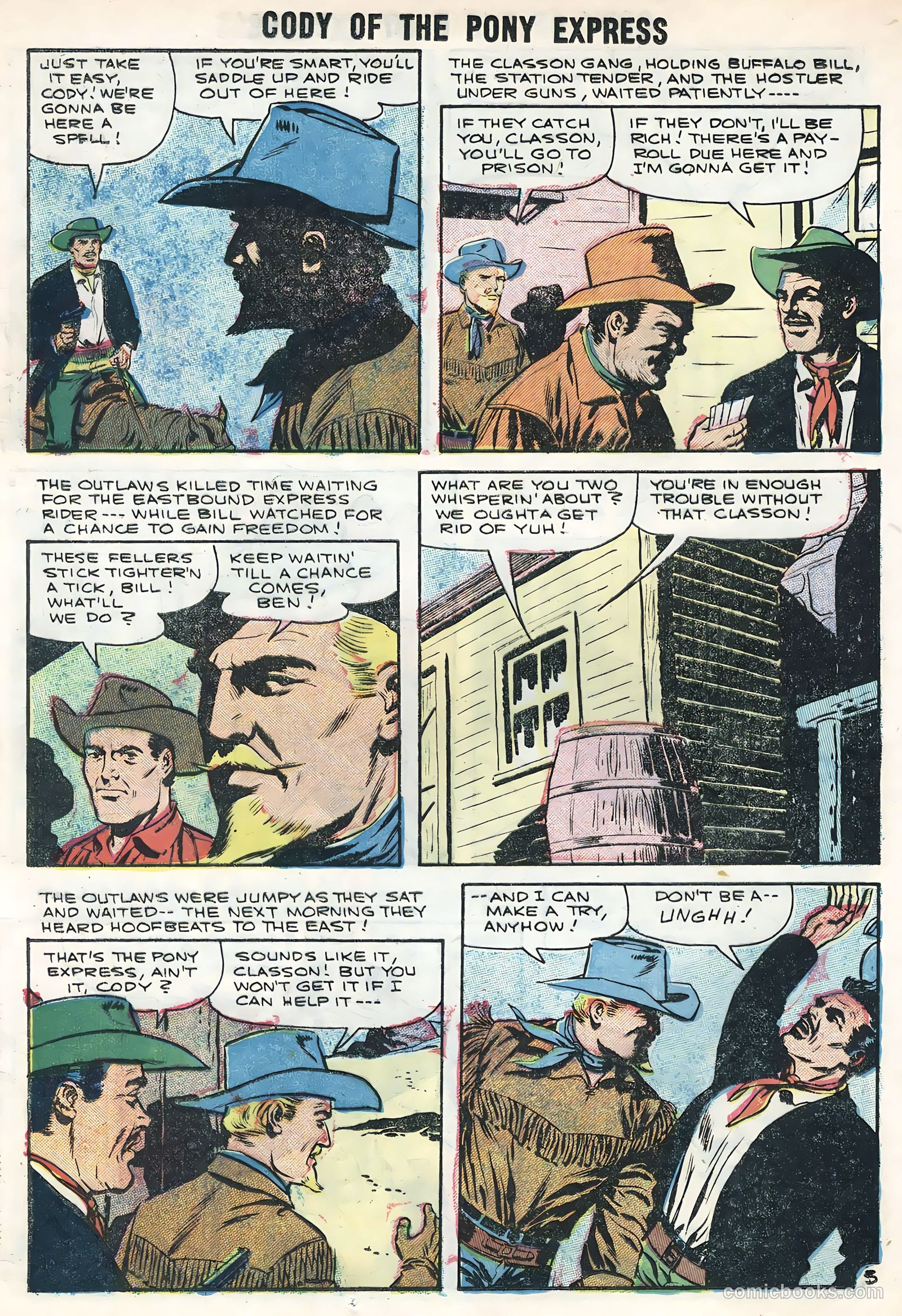 Cody of the Pony Express #10 (1956) — page 24 of 36