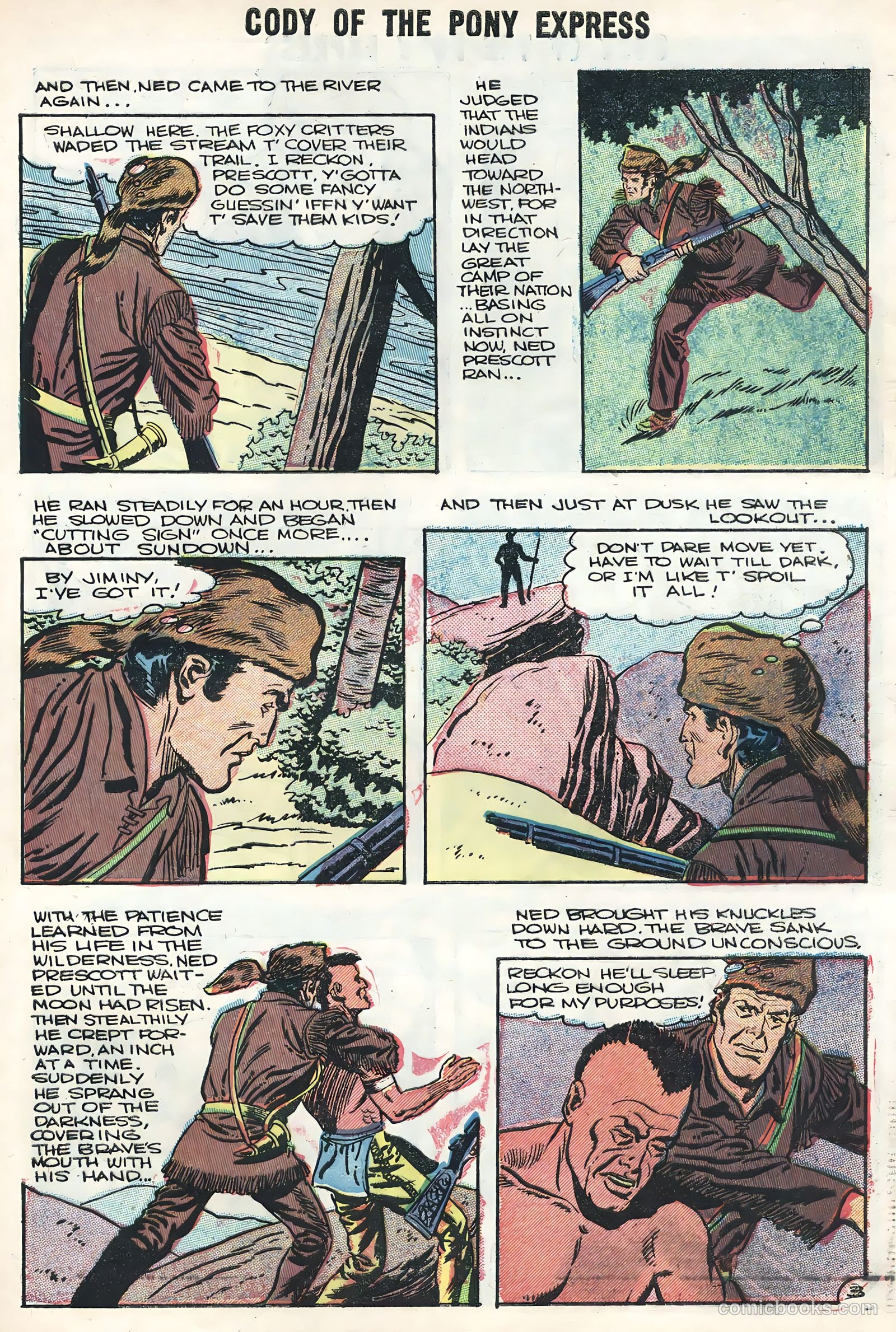 Cody of the Pony Express #10 (1956) — page 29 of 36