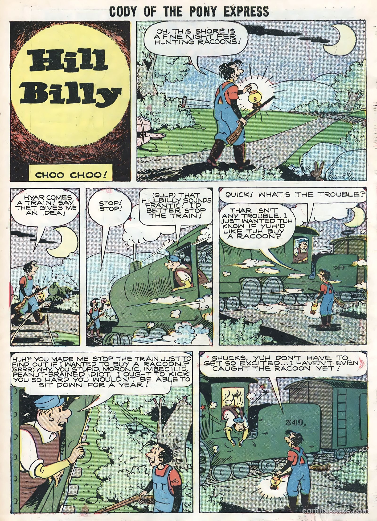 Cody of the Pony Express #10 (1956) — page 33 of 36