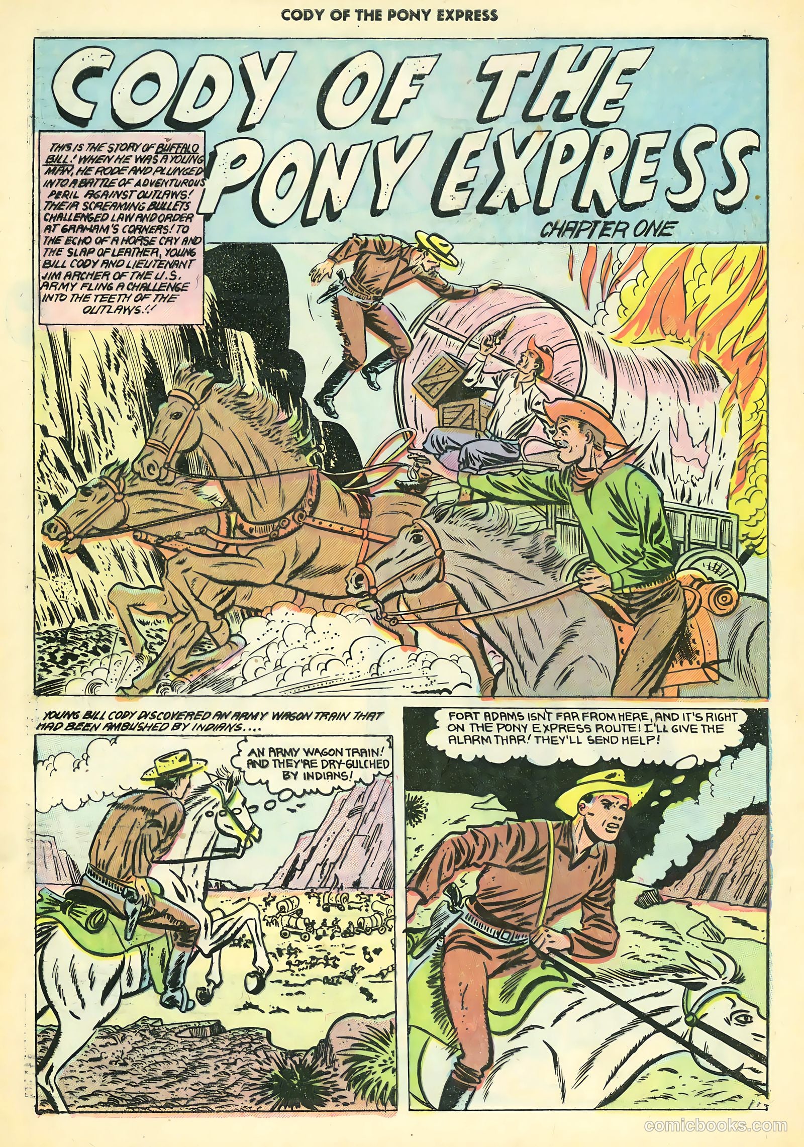 Cody of the Pony Express #8 (1955) — page 4 of 37