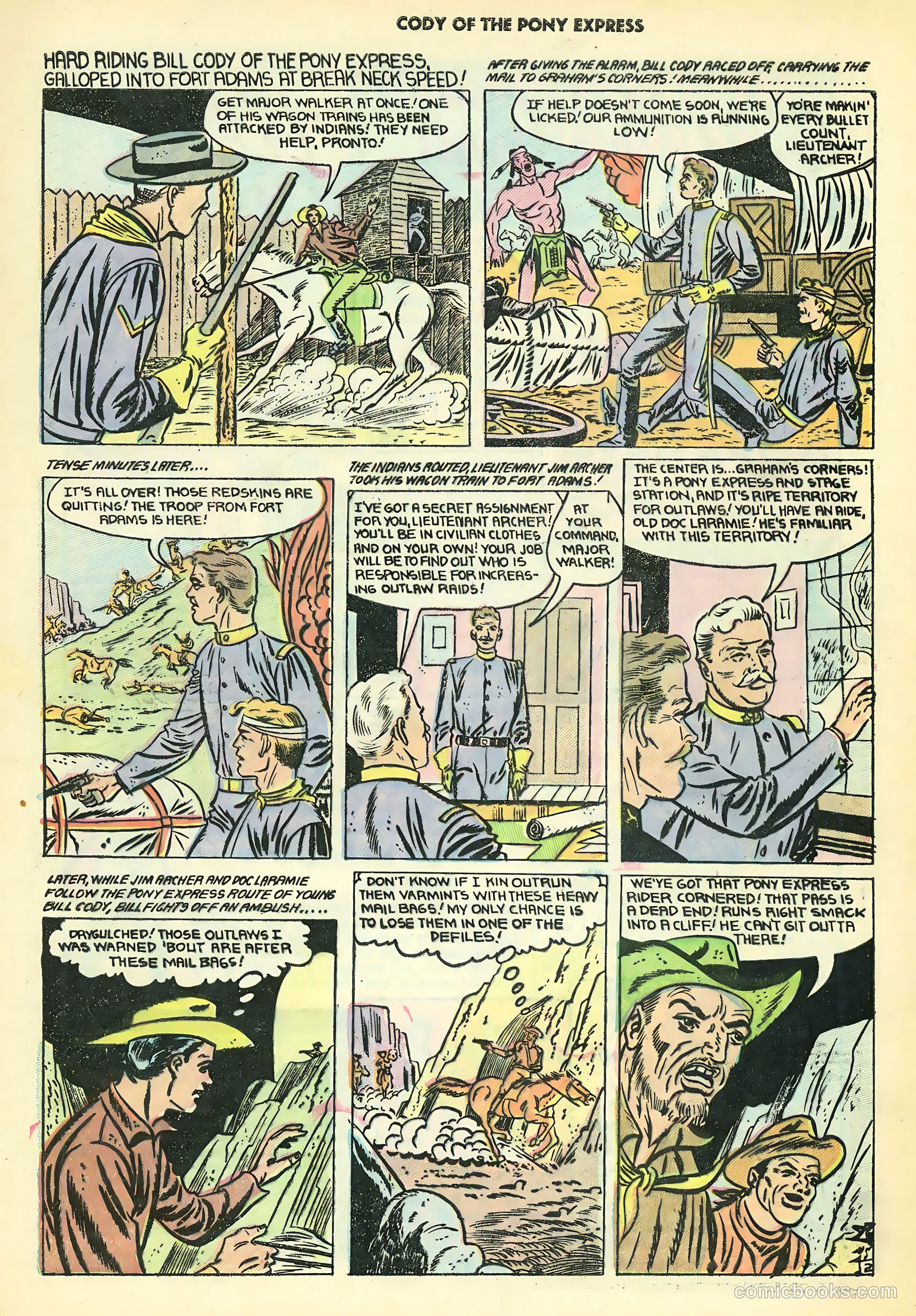 Cody of the Pony Express #8 (1955) — page 5 of 37