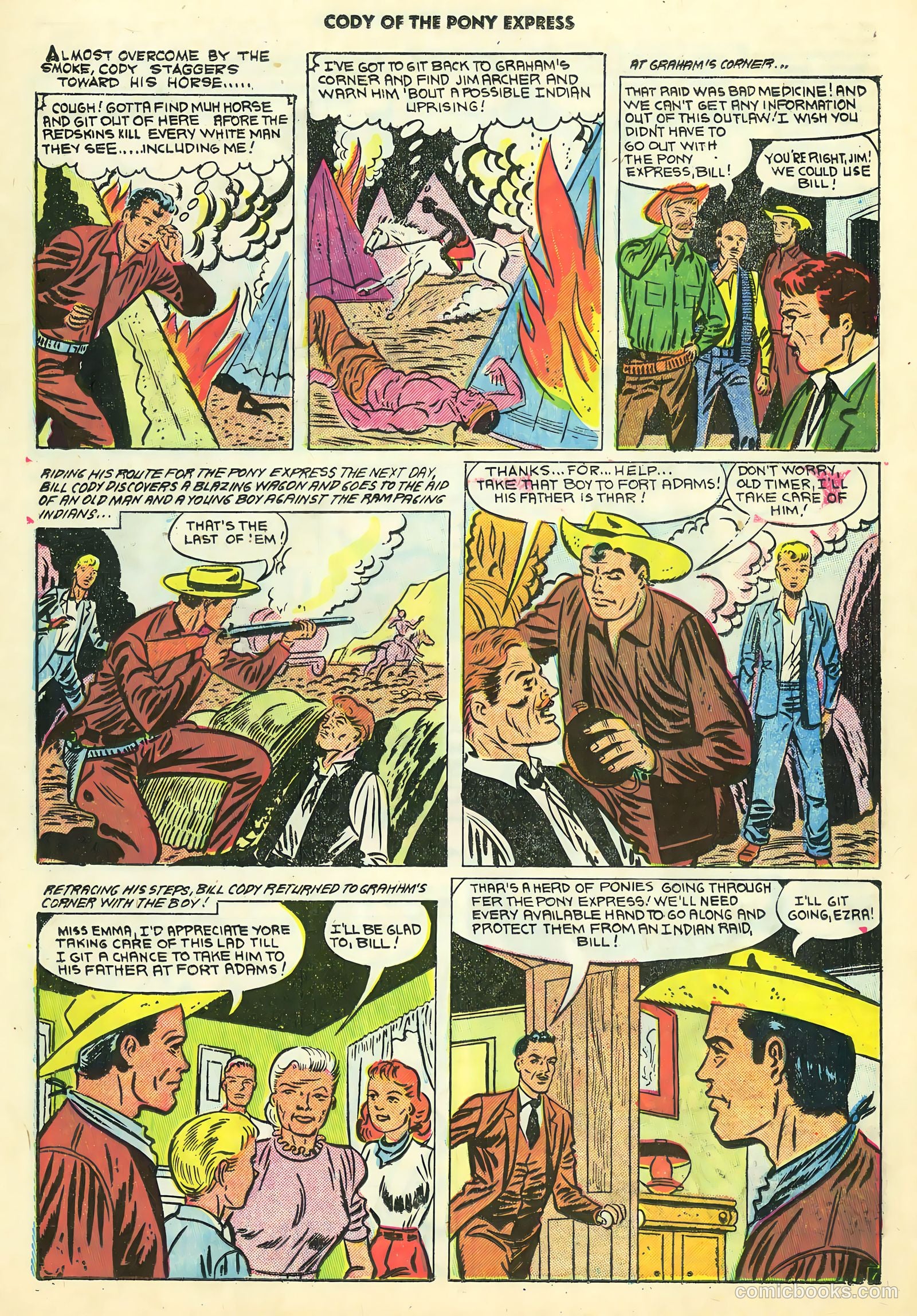 Cody of the Pony Express #8 (1955) — page 11 of 37