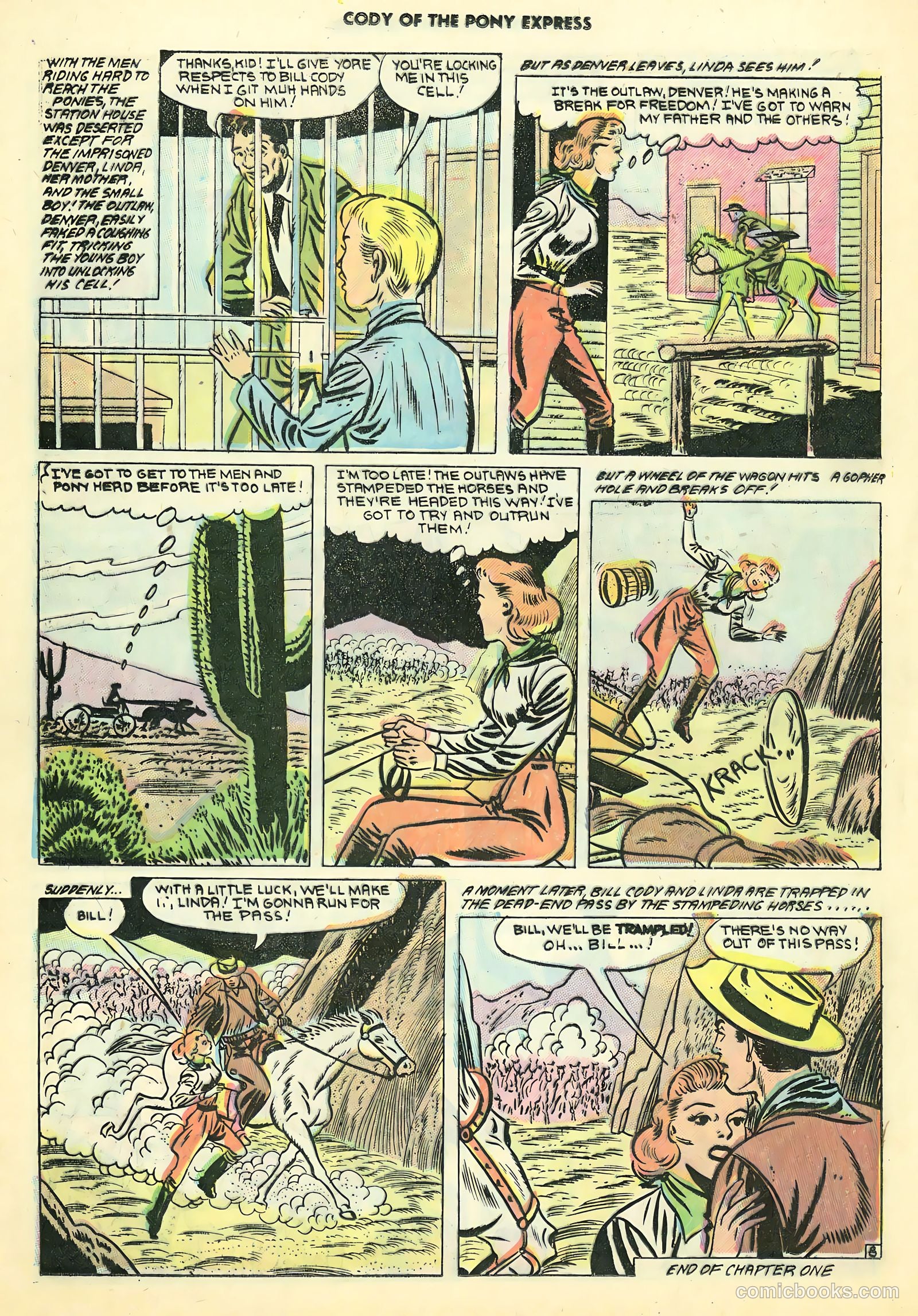 Cody of the Pony Express #8 (1955) — page 12 of 37