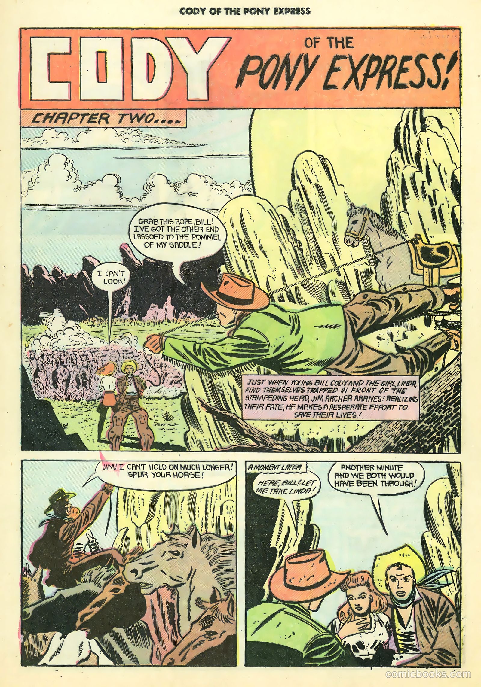 Cody of the Pony Express #8 (1955) — page 13 of 37