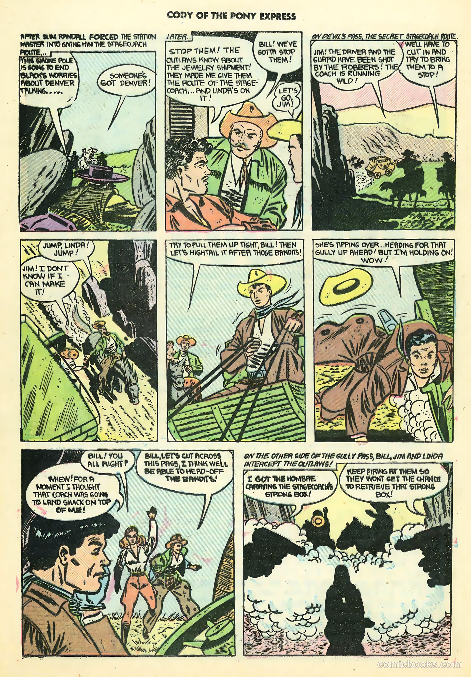 Cody of the Pony Express #8 (1955) — page 16 of 37