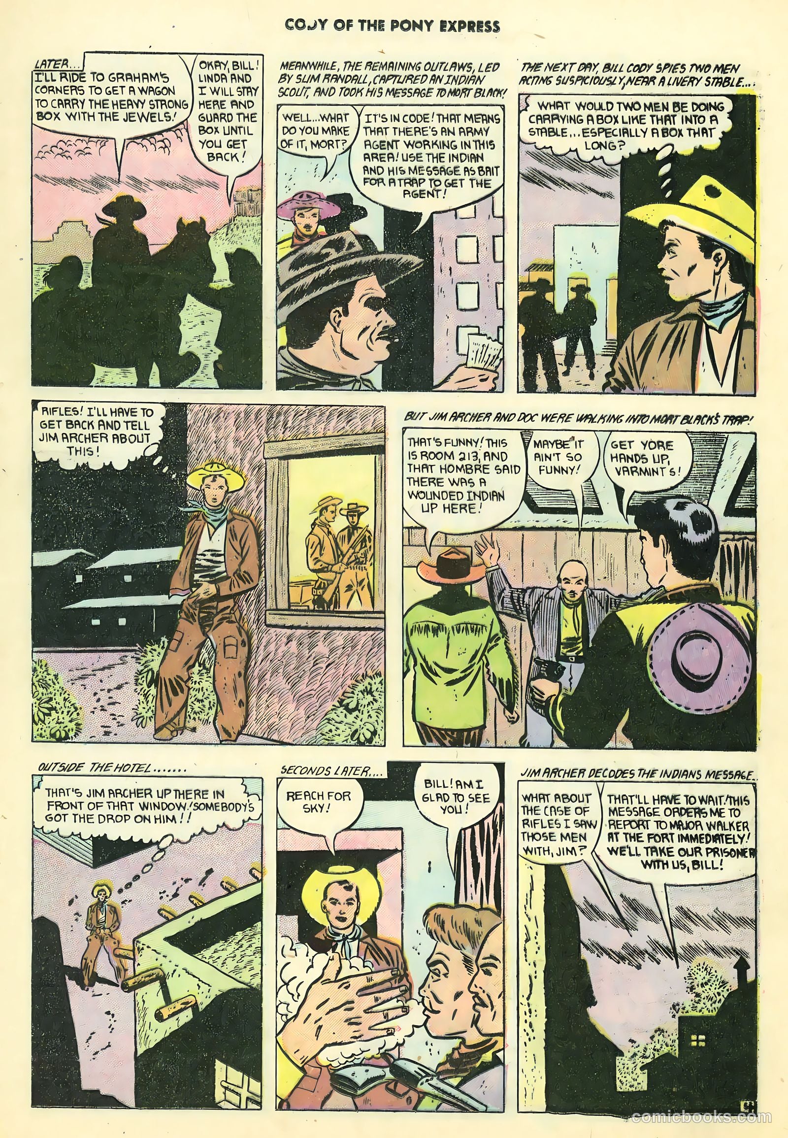 Cody of the Pony Express #8 (1955) — page 17 of 37