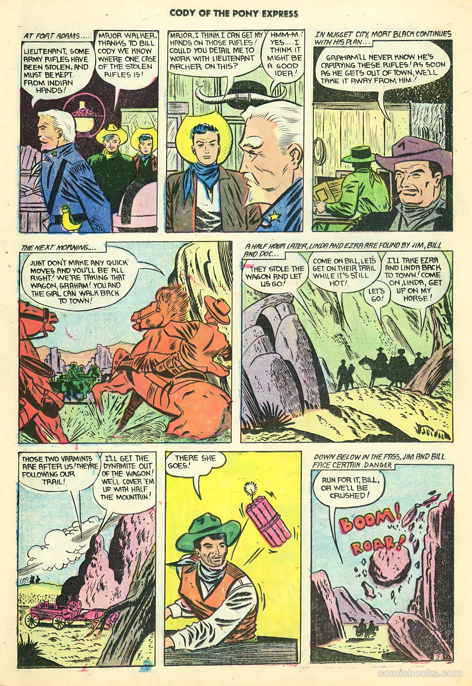 Cody of the Pony Express #8 (1955) — page 18 of 37