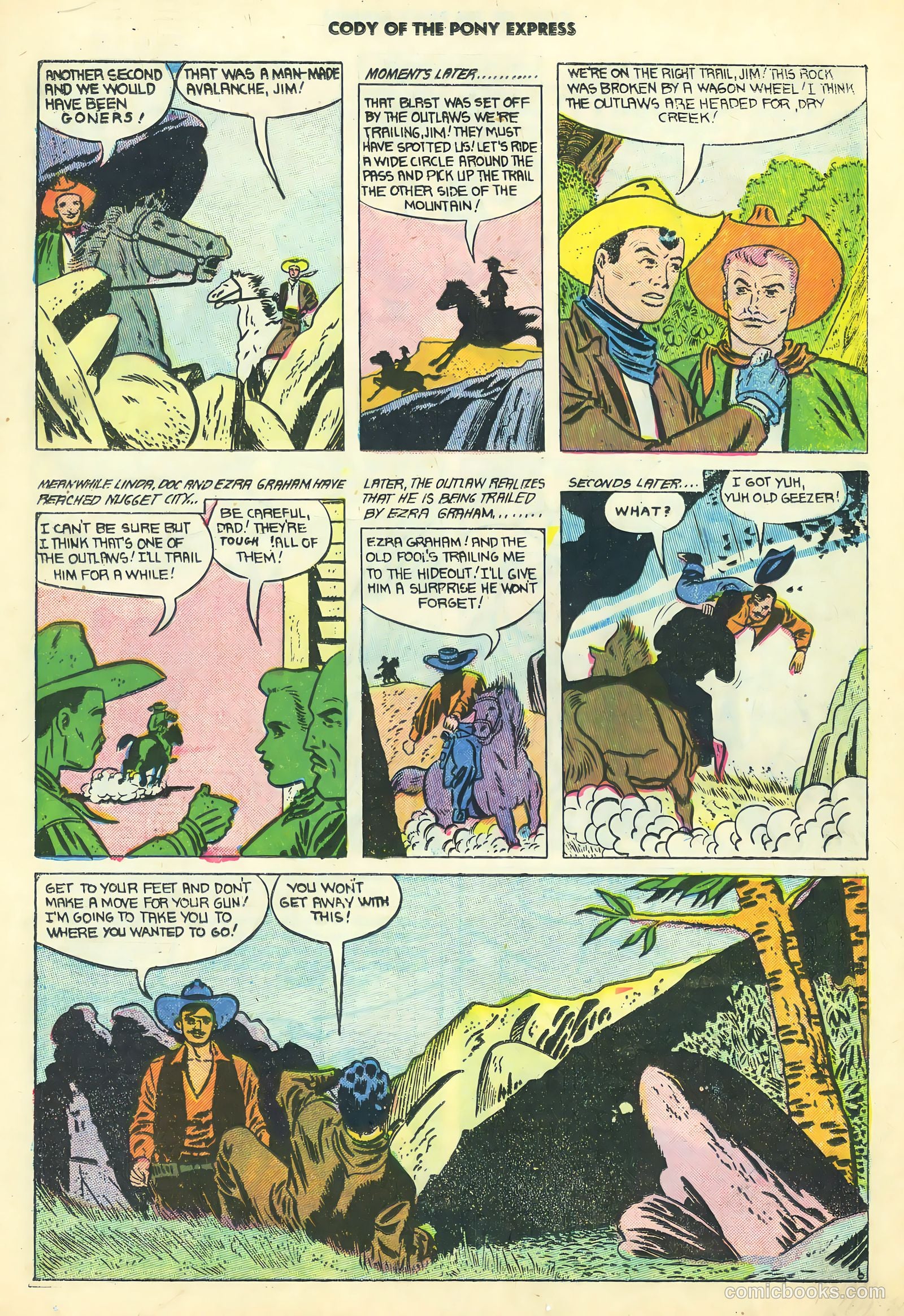 Cody of the Pony Express #8 (1955) — page 19 of 37