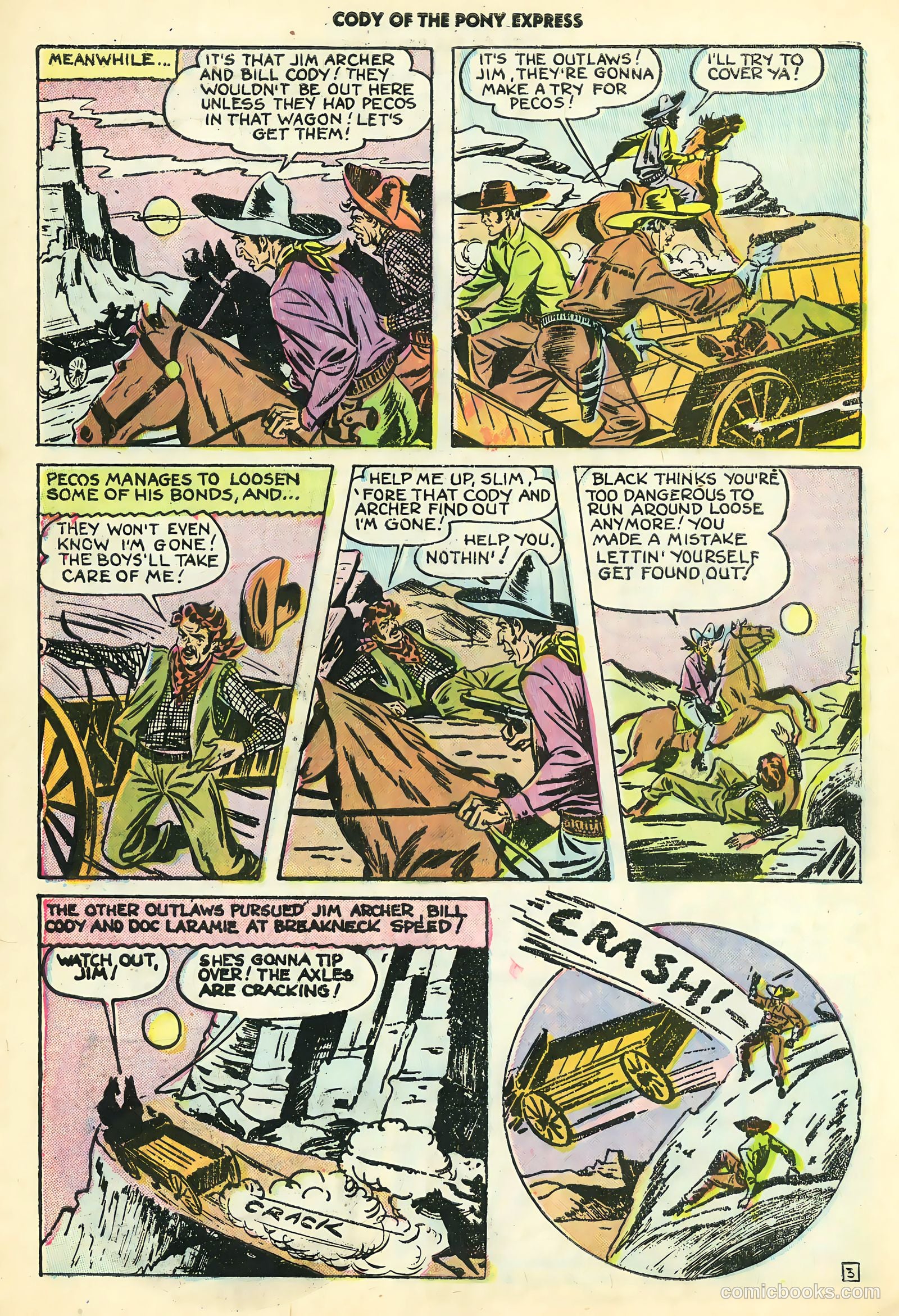 Cody of the Pony Express #8 (1955) — page 27 of 37