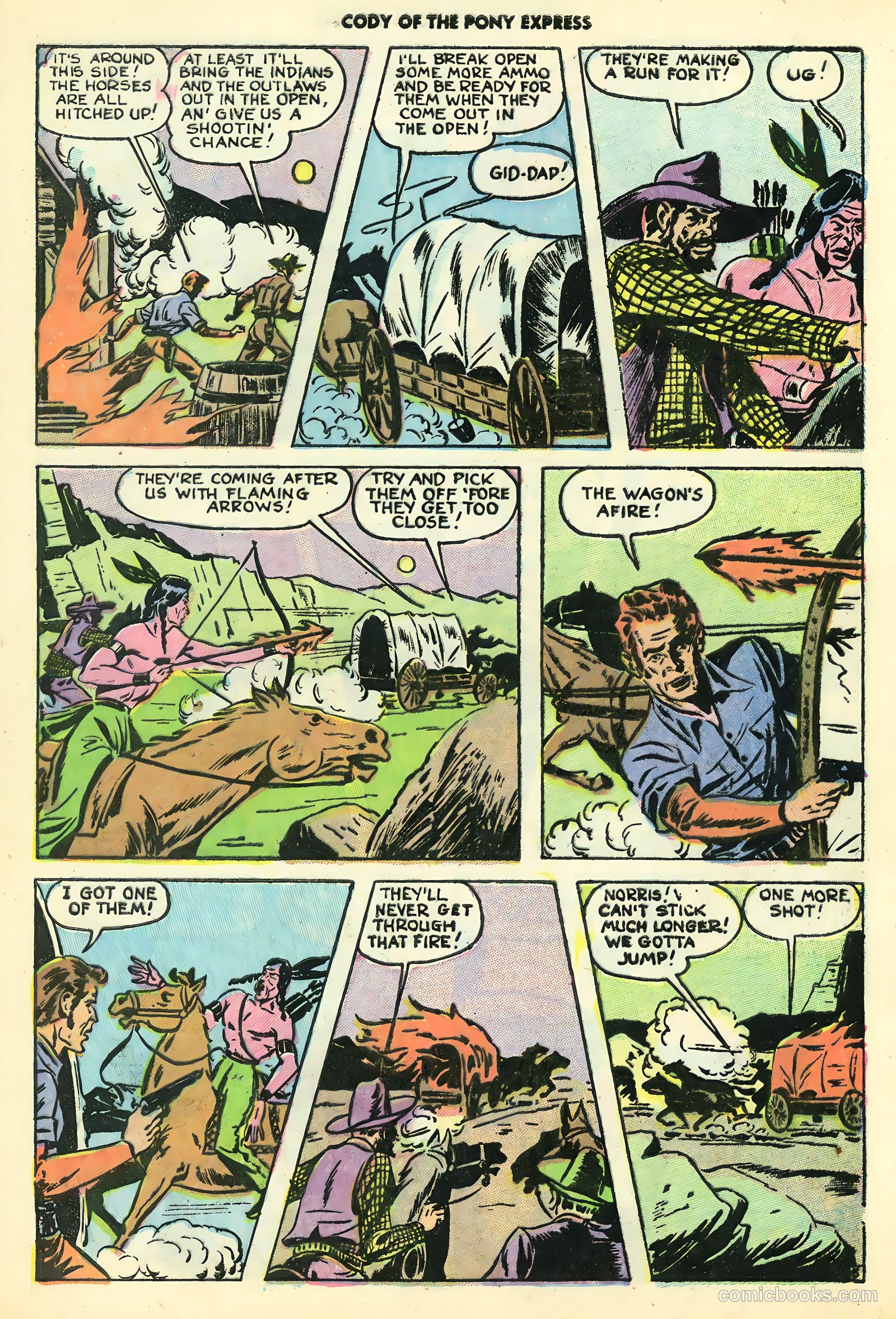 Cody of the Pony Express #8 (1955) — page 29 of 37