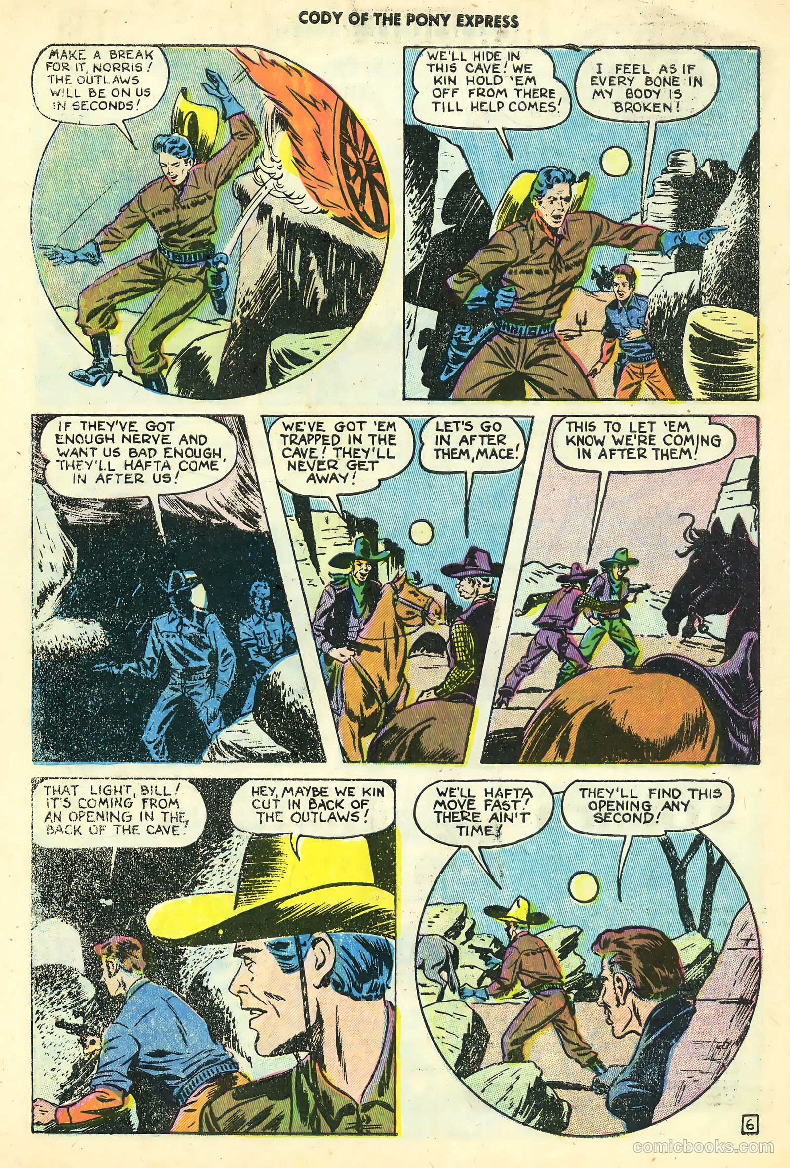 Cody of the Pony Express #8 (1955) — page 30 of 37