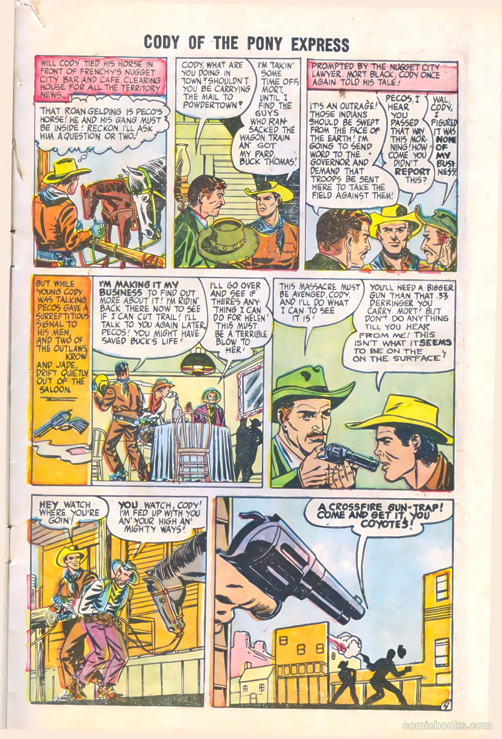 Cody of the Pony Express #9 (1956) — page 7 of 36