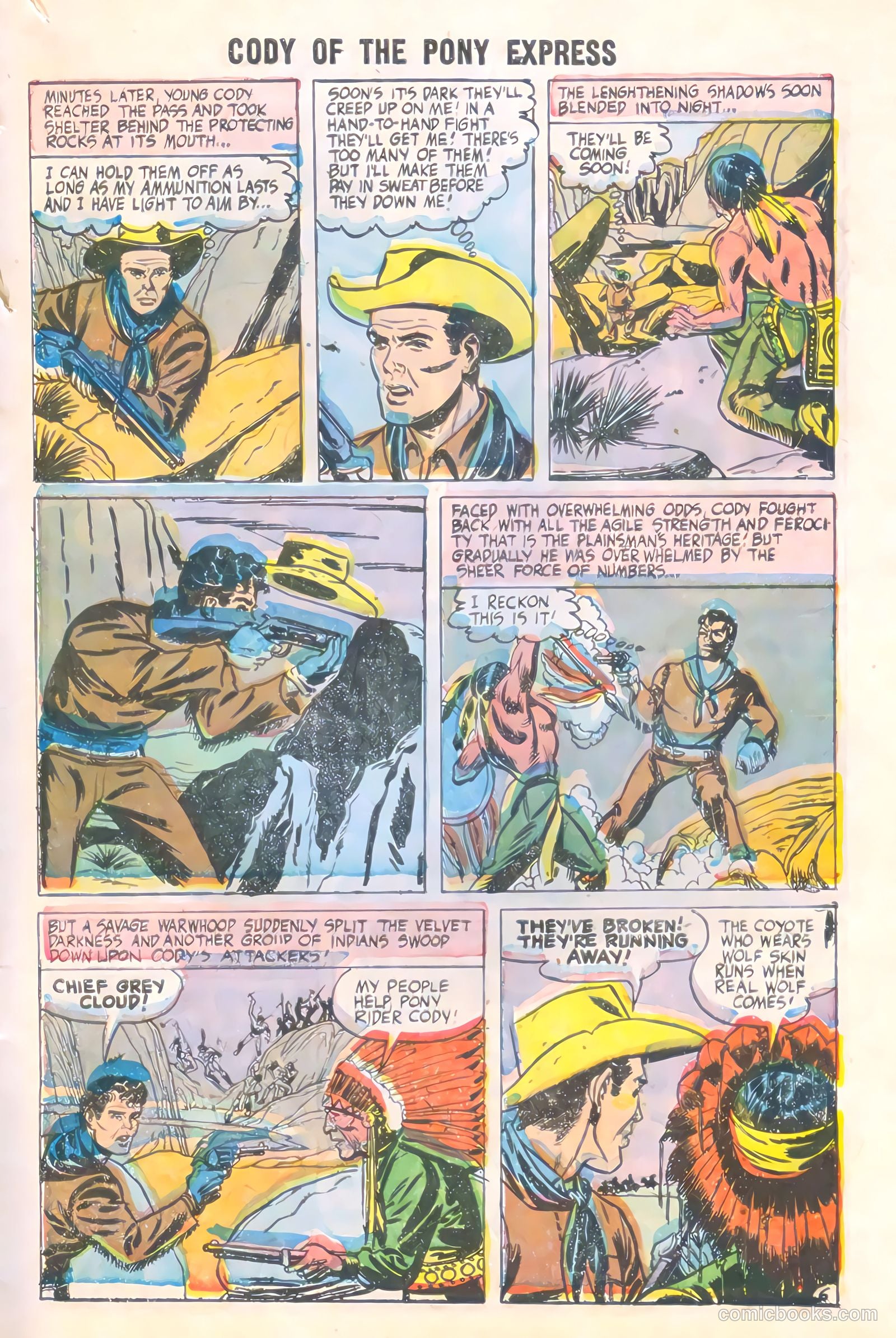 Cody of the Pony Express #9 (1956) — page 9 of 36
