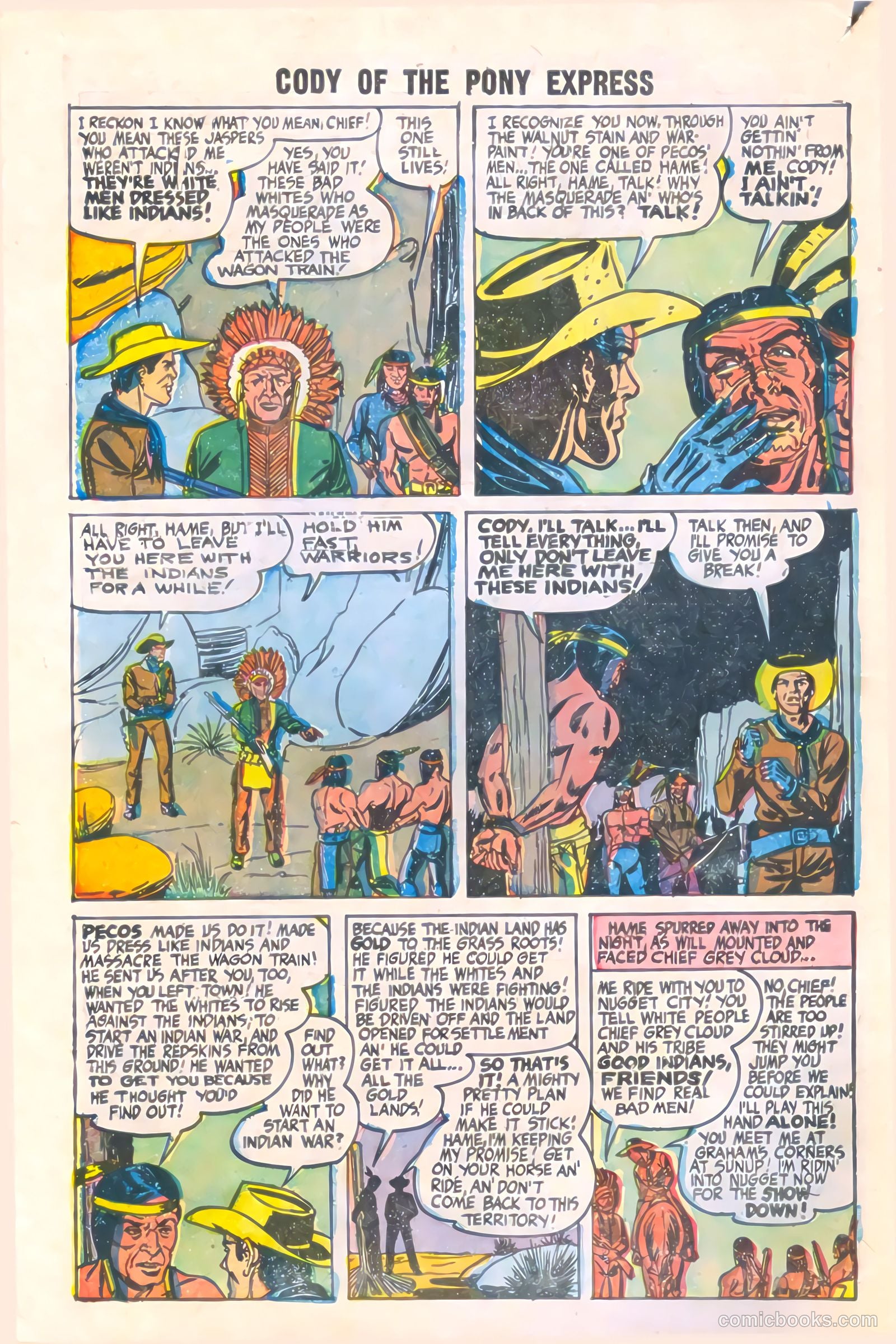 Cody of the Pony Express #9 (1956) — page 10 of 36