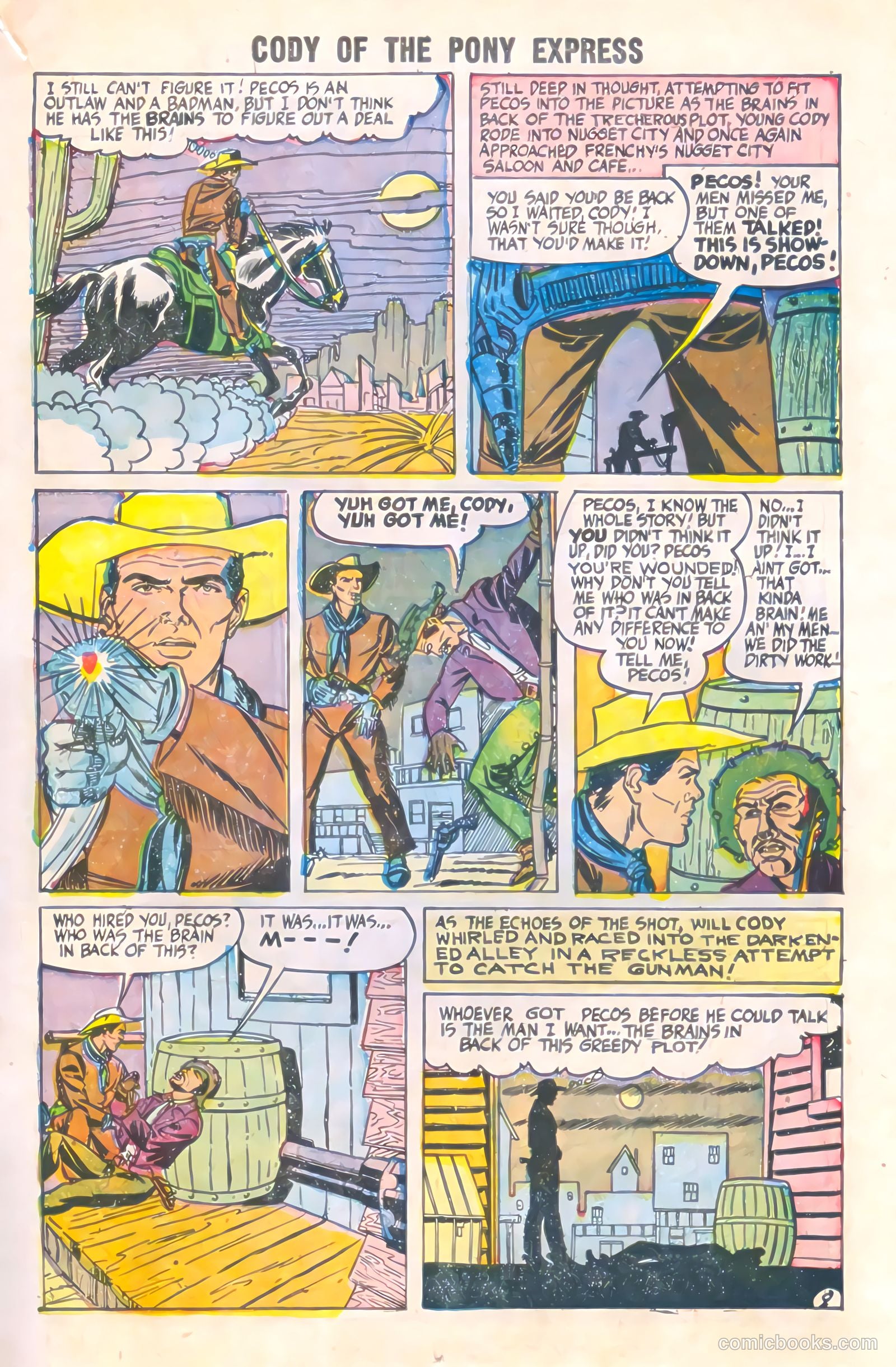 Cody of the Pony Express #9 (1956) — page 11 of 36