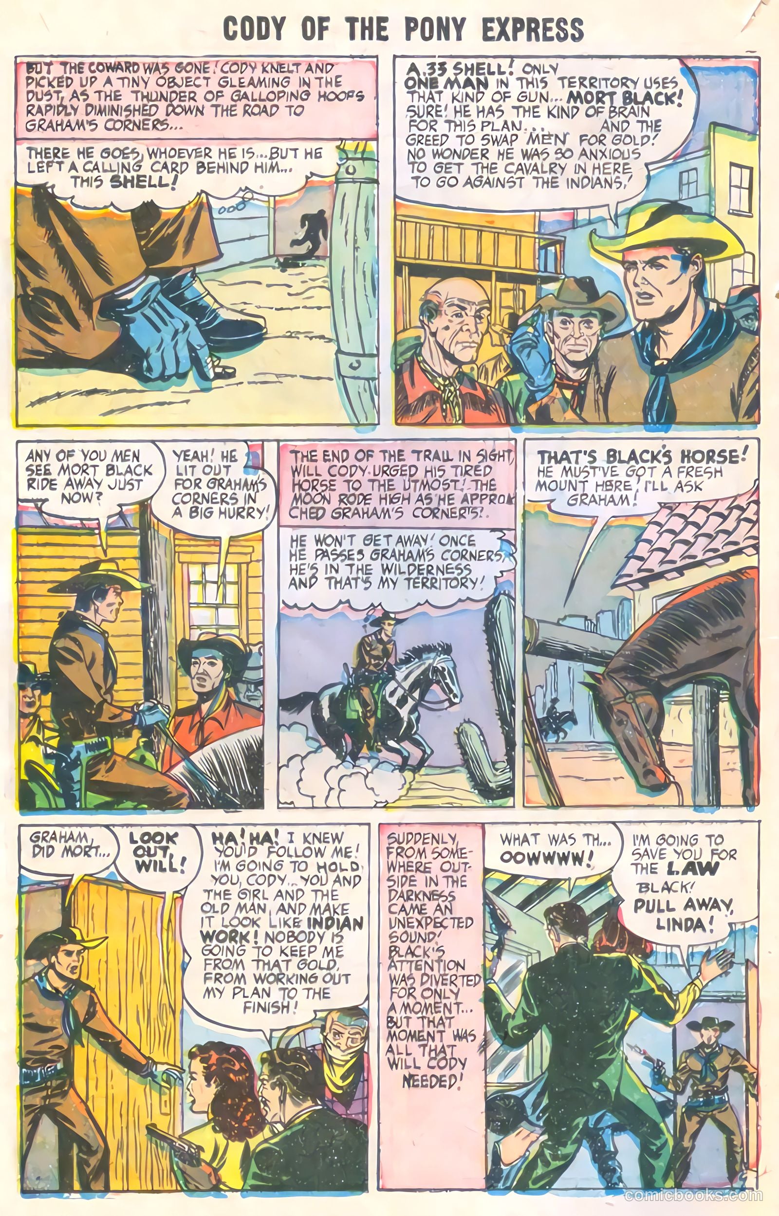 Cody of the Pony Express #9 (1956) — page 12 of 36