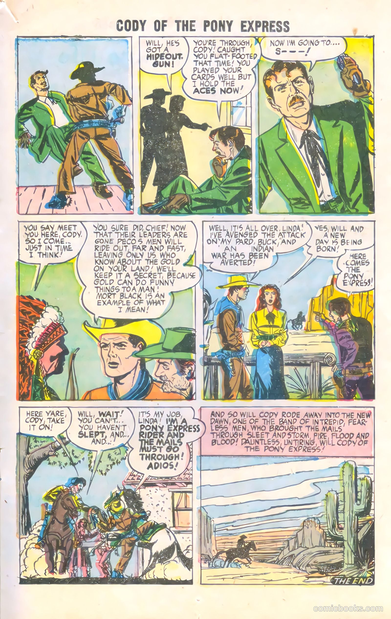 Cody of the Pony Express #9 (1956) — page 13 of 36