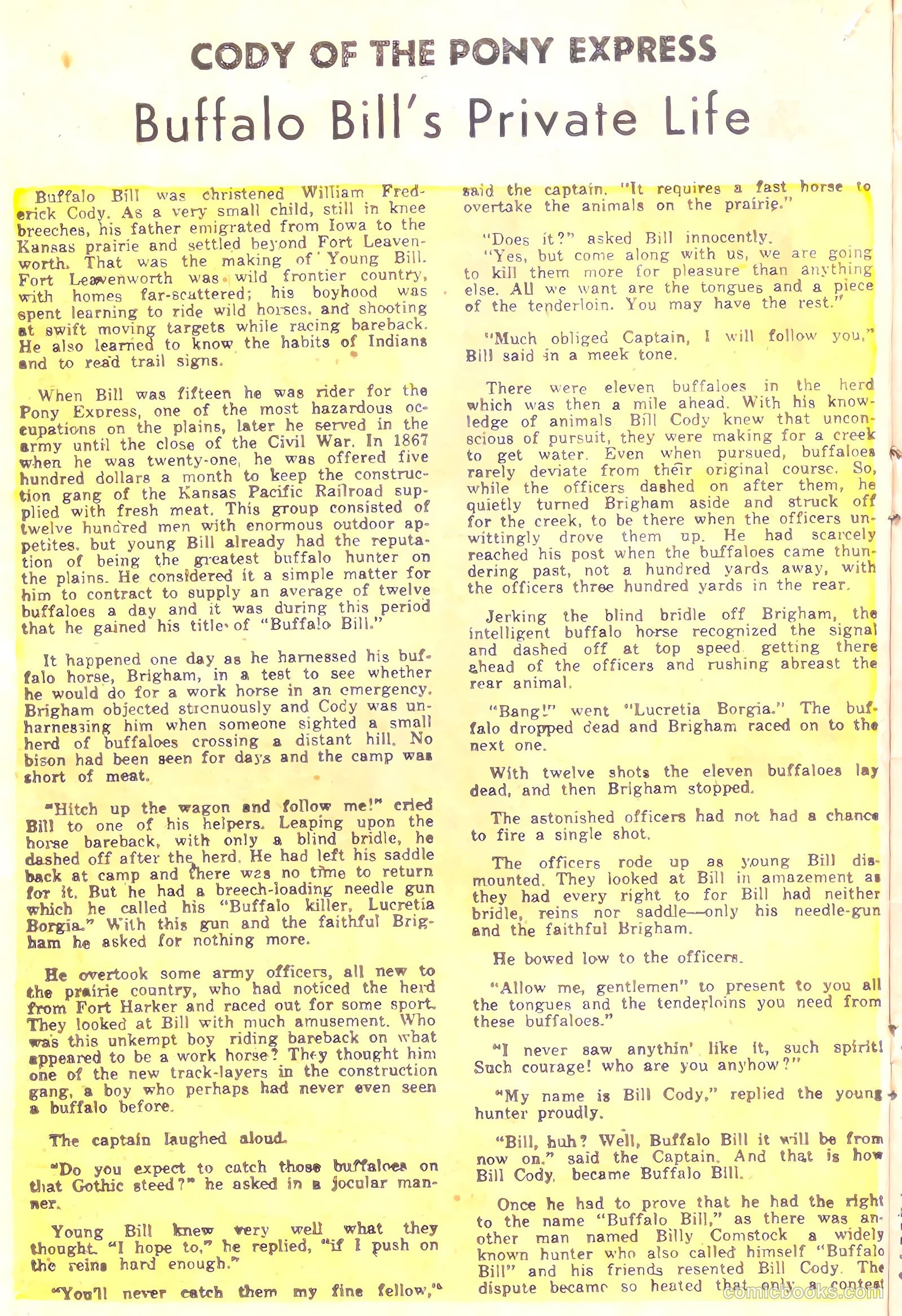 Cody of the Pony Express #9 (1956) — page 14 of 36