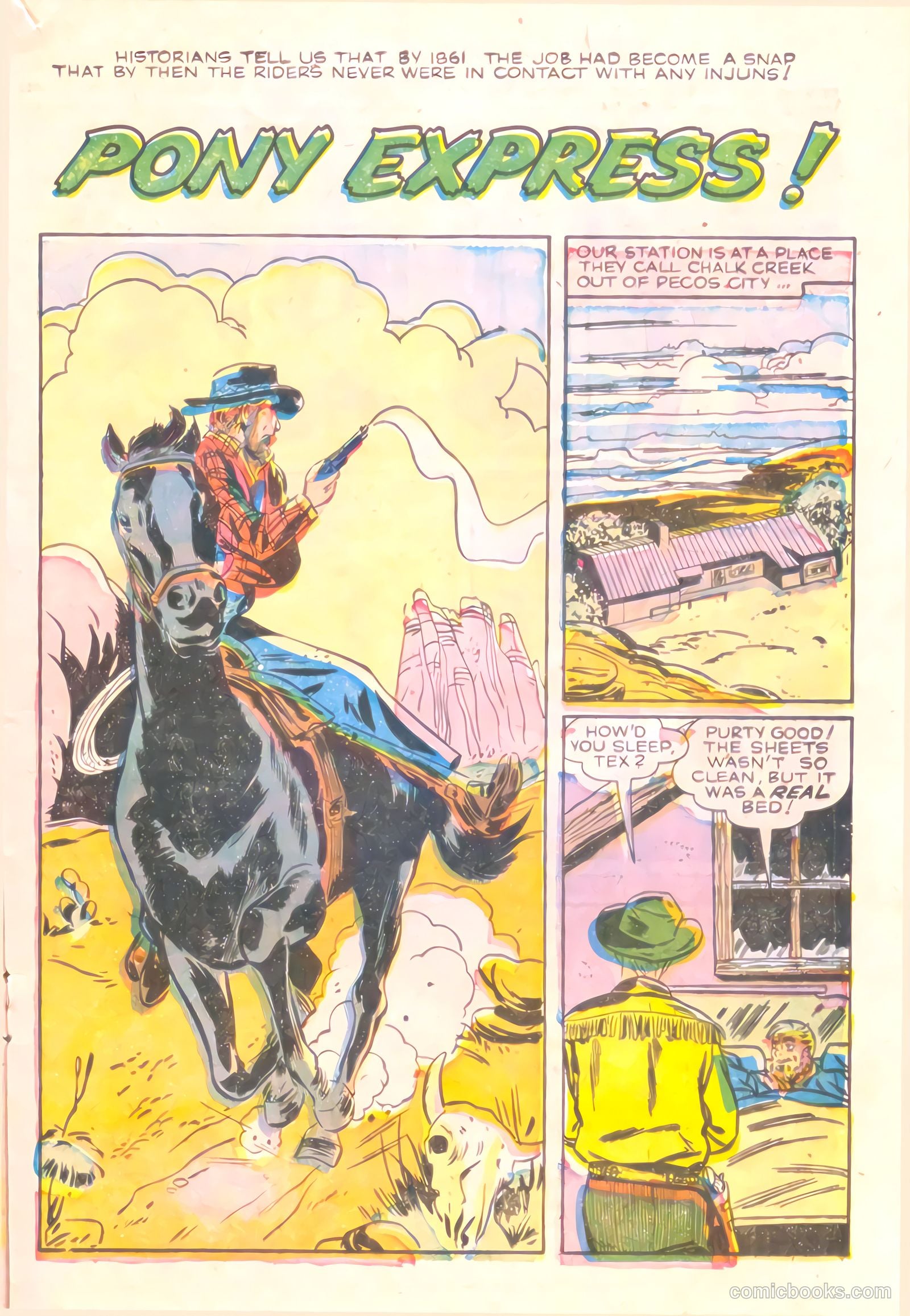 Cody of the Pony Express #9 (1956) — page 17 of 36