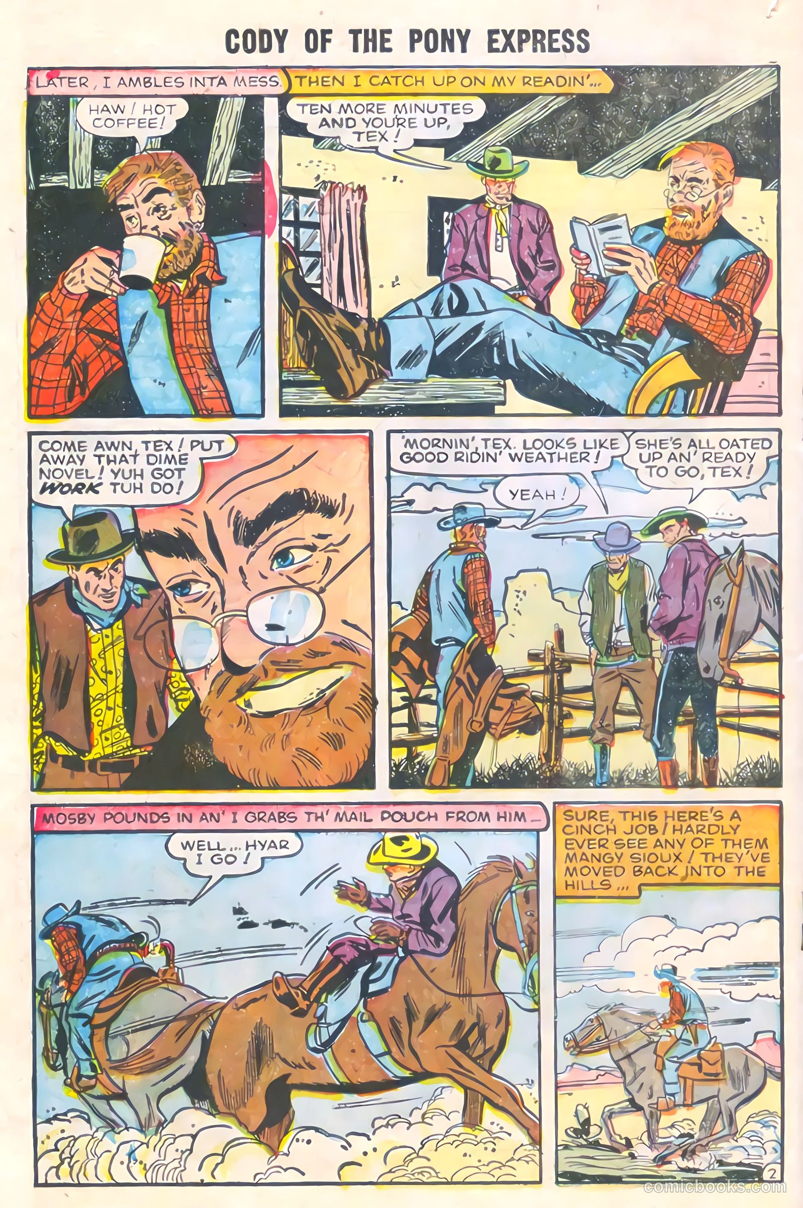Cody of the Pony Express #9 (1956) — page 18 of 36