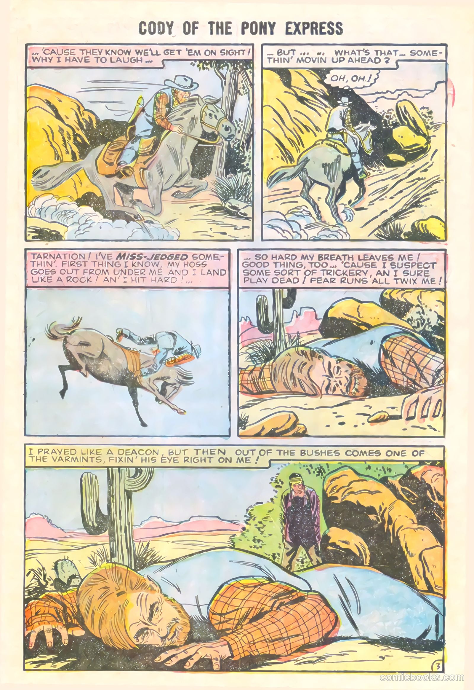 Cody of the Pony Express #9 (1956) — page 19 of 36