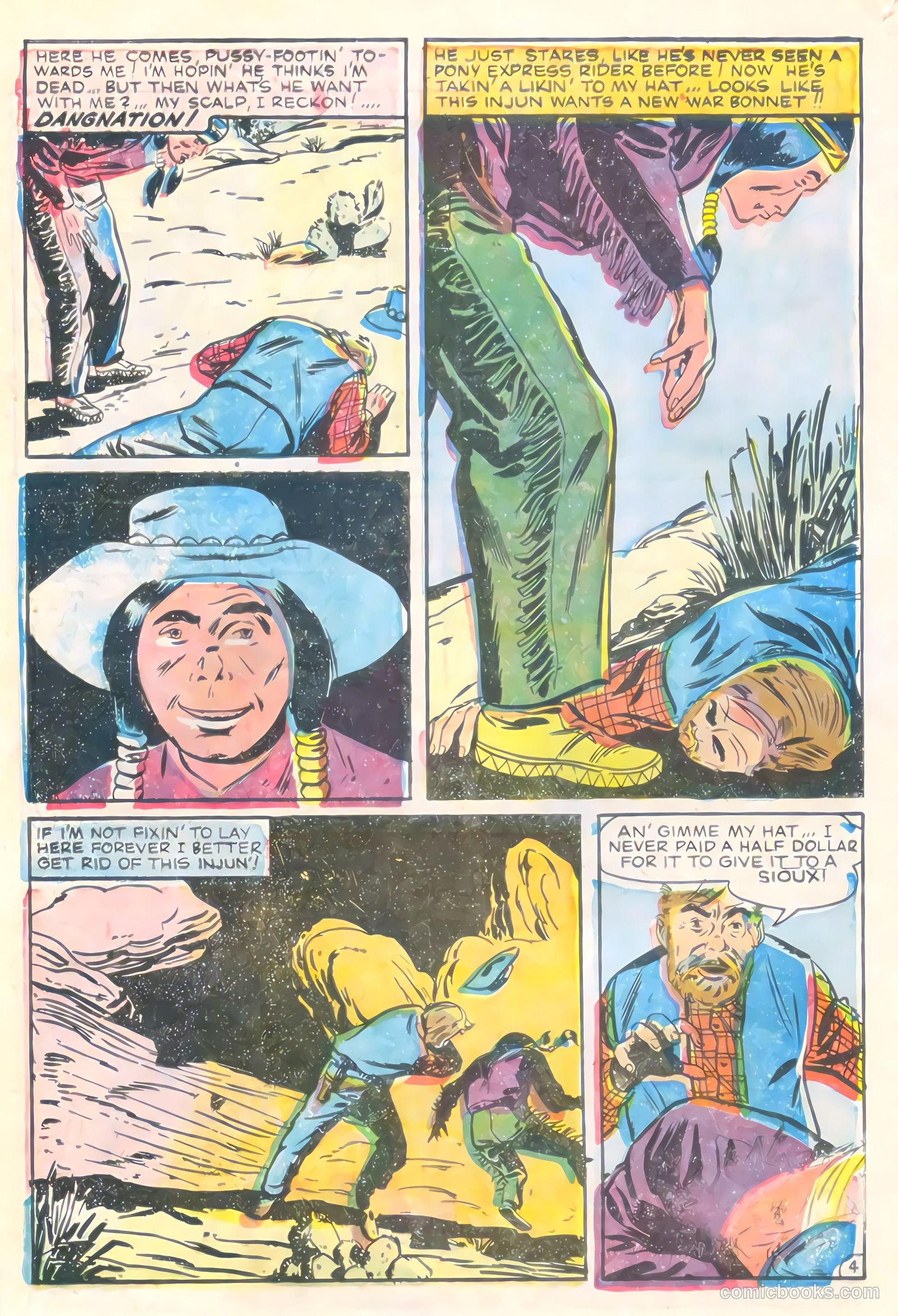 Cody of the Pony Express #9 (1956) — page 20 of 36