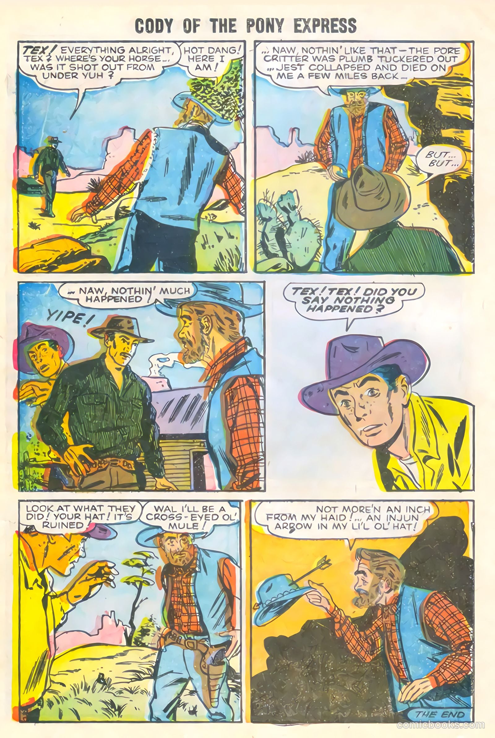 Cody of the Pony Express #9 (1956) — page 24 of 36