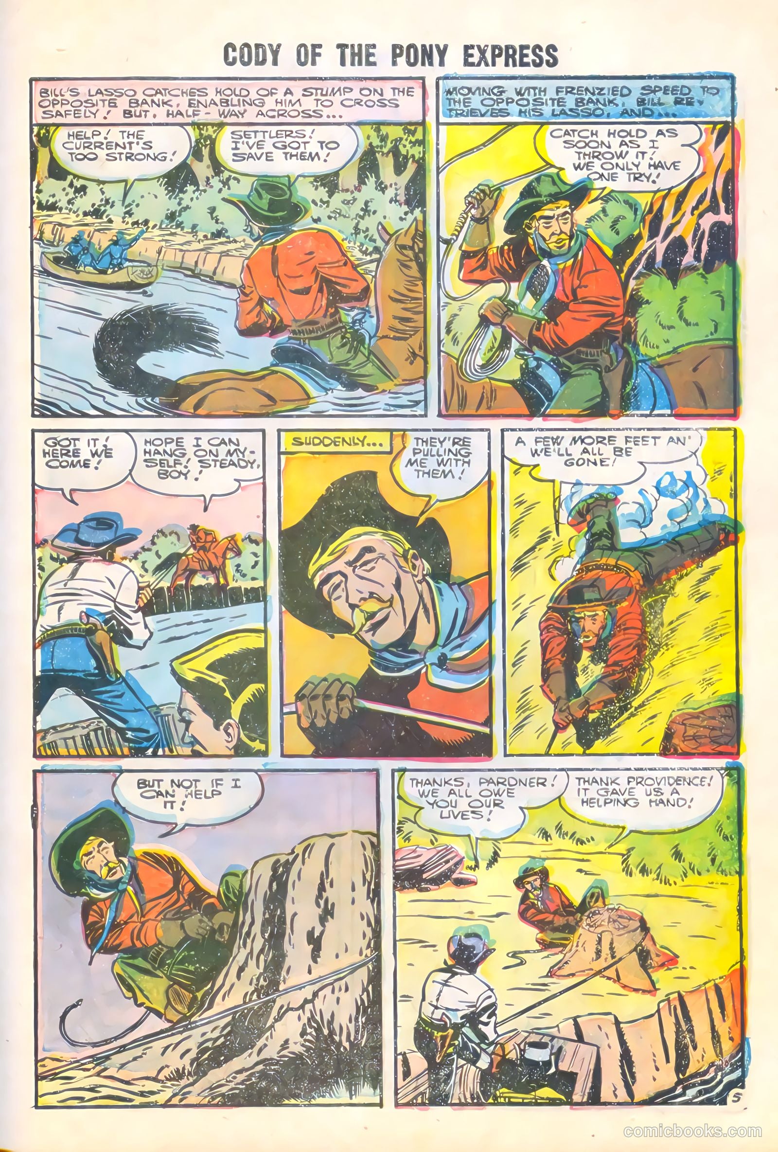 Cody of the Pony Express #9 (1956) — page 29 of 36