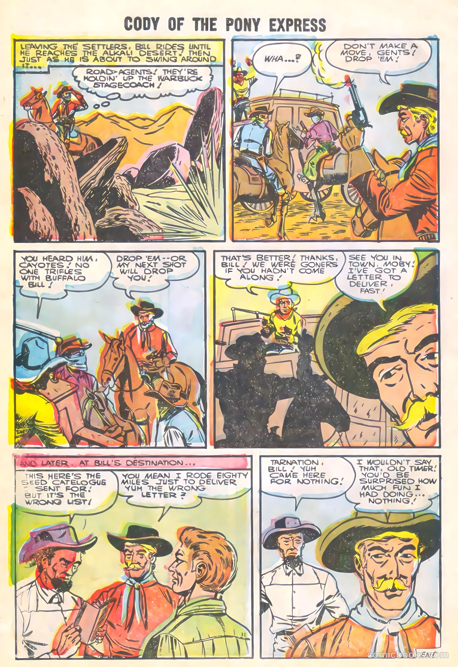 Cody of the Pony Express #9 (1956) — page 30 of 36