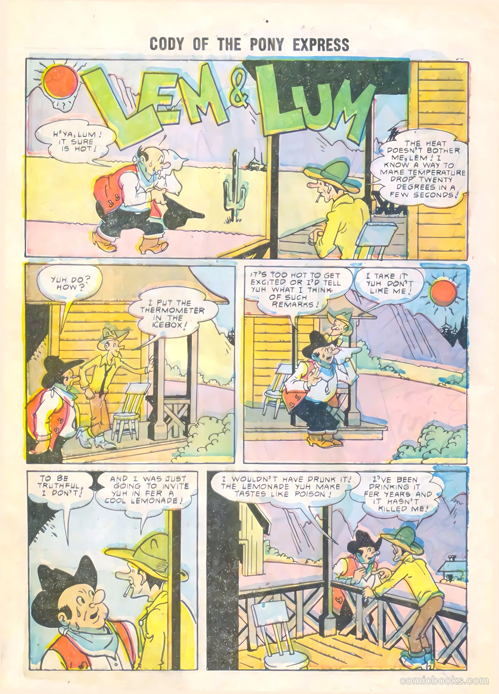 Cody of the Pony Express #9 (1956) — page 32 of 36