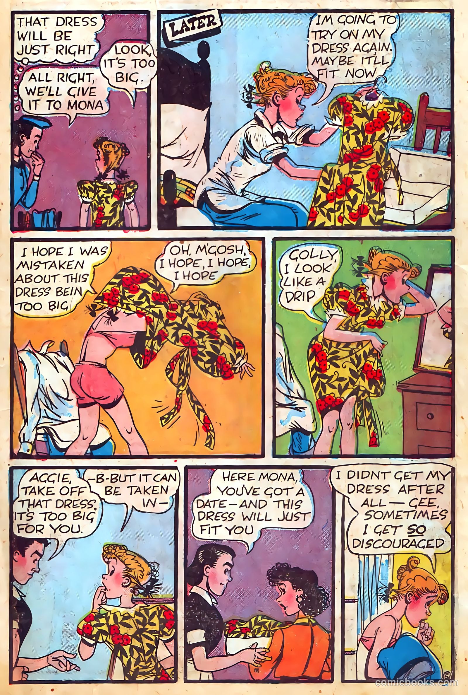 Aggie Mack Comics #1 (1948) — page 7 of 36