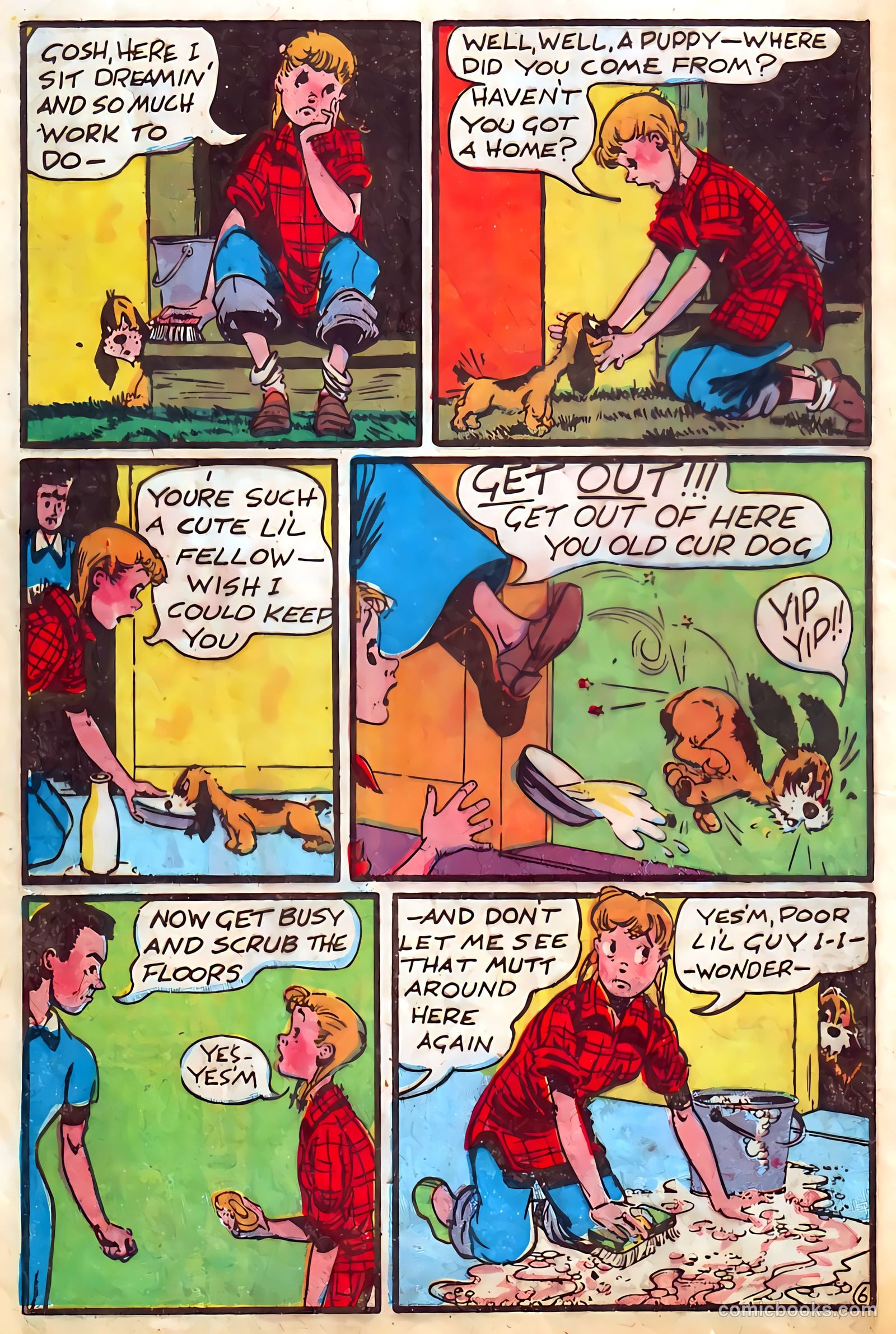 Aggie Mack Comics #1 (1948) — page 8 of 36
