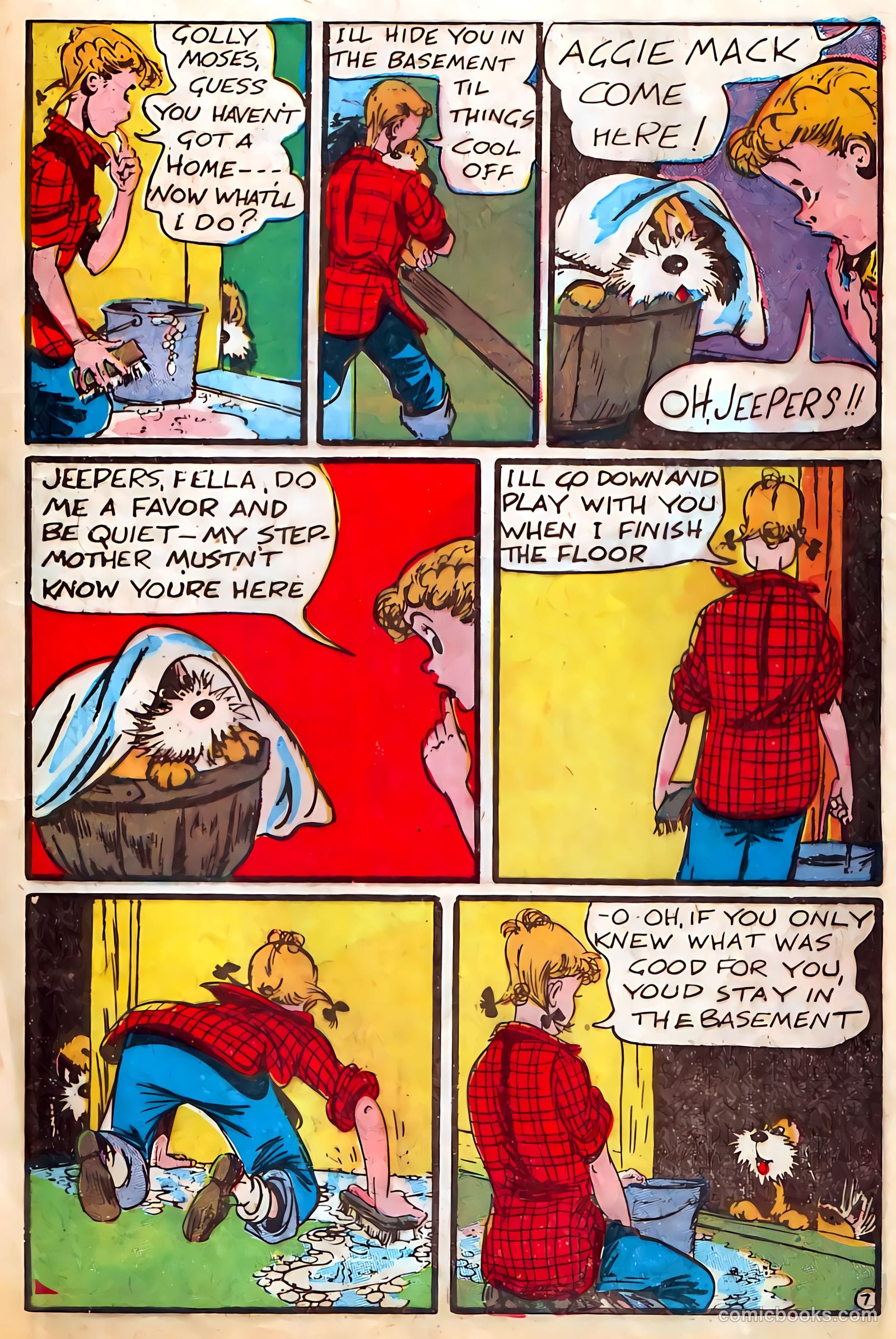 Aggie Mack Comics #1 (1948) — page 9 of 36