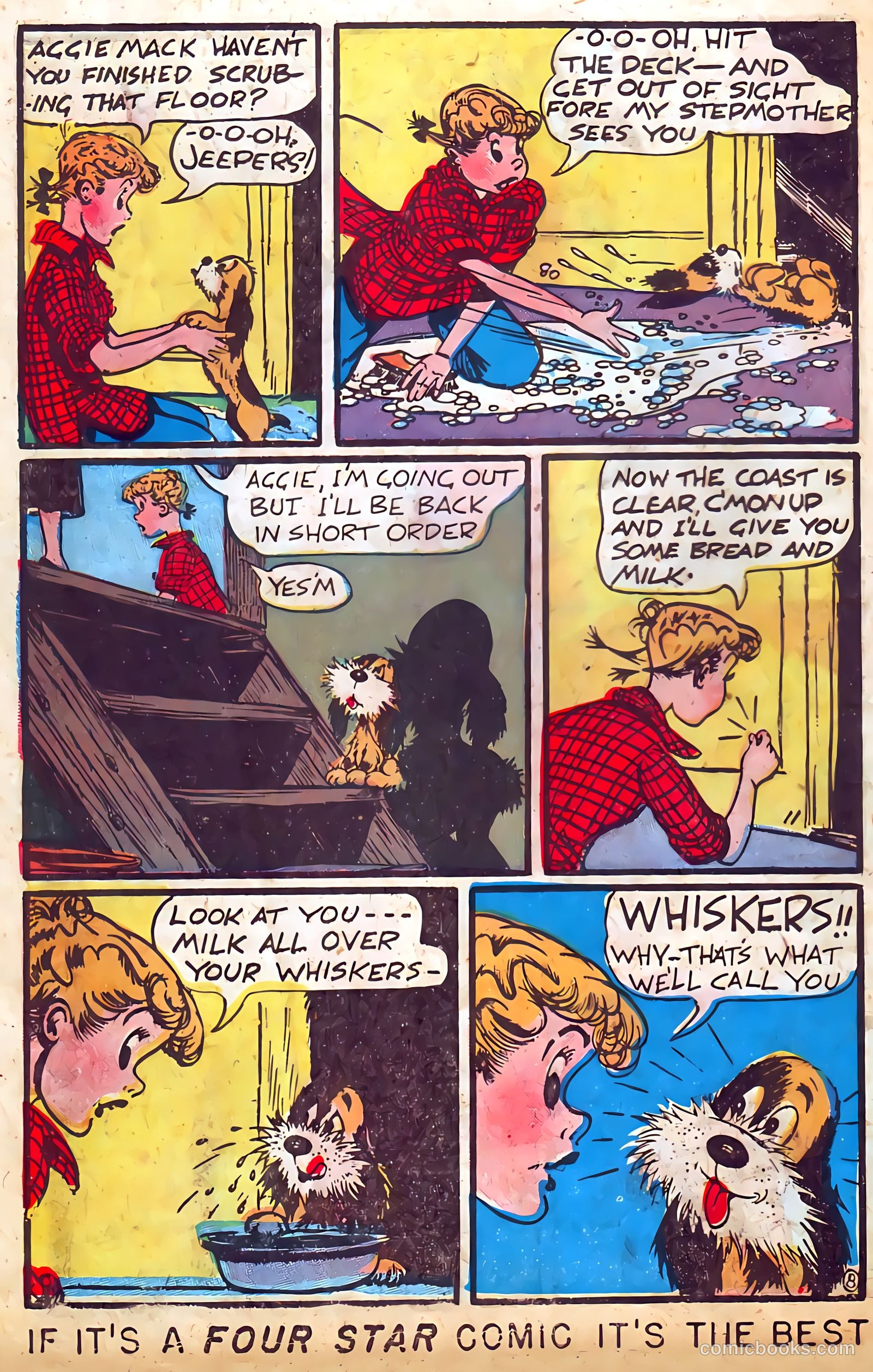 Aggie Mack Comics #1 (1948) — page 10 of 36