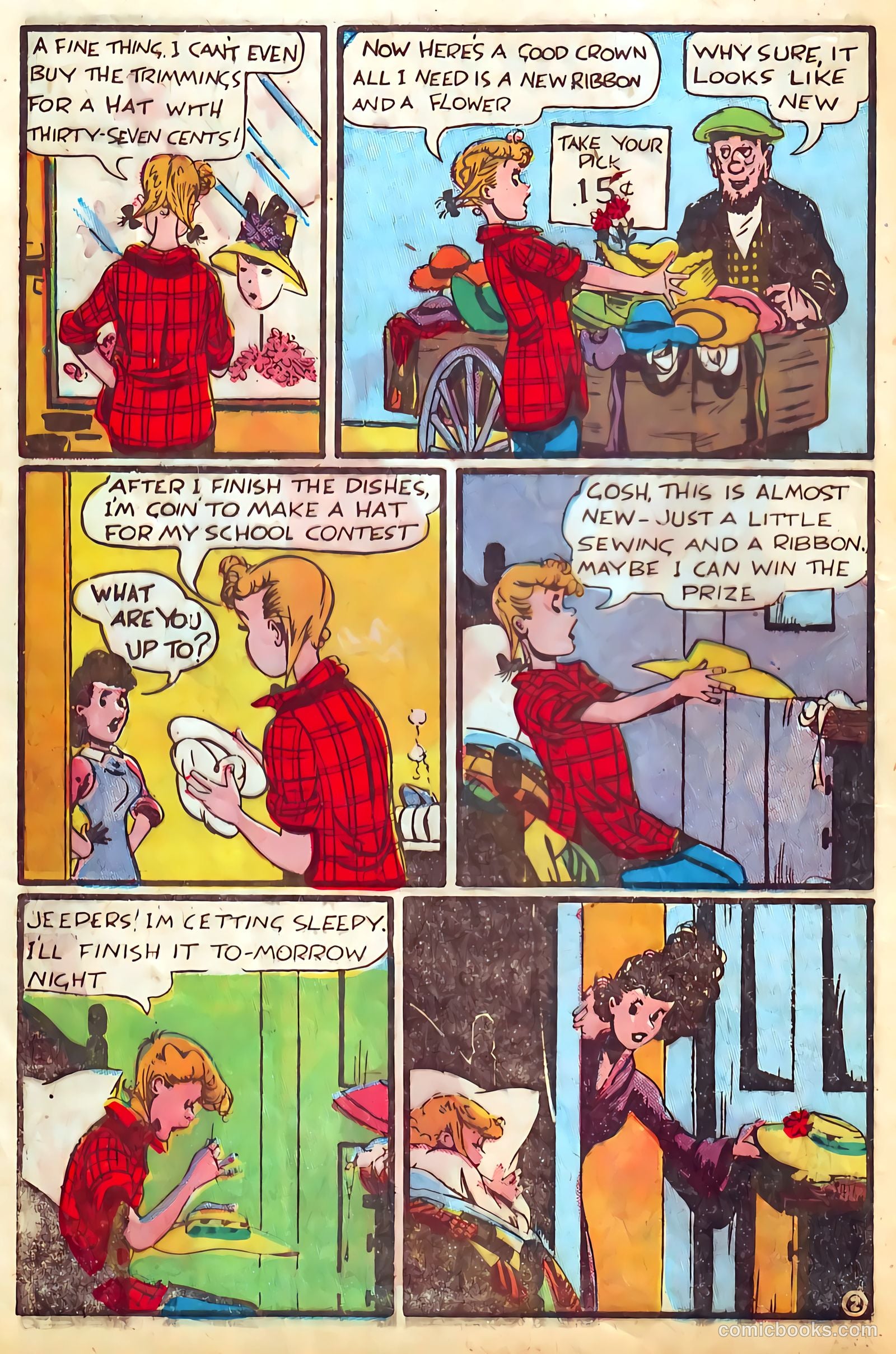 Aggie Mack Comics #1 (1948) — page 12 of 36