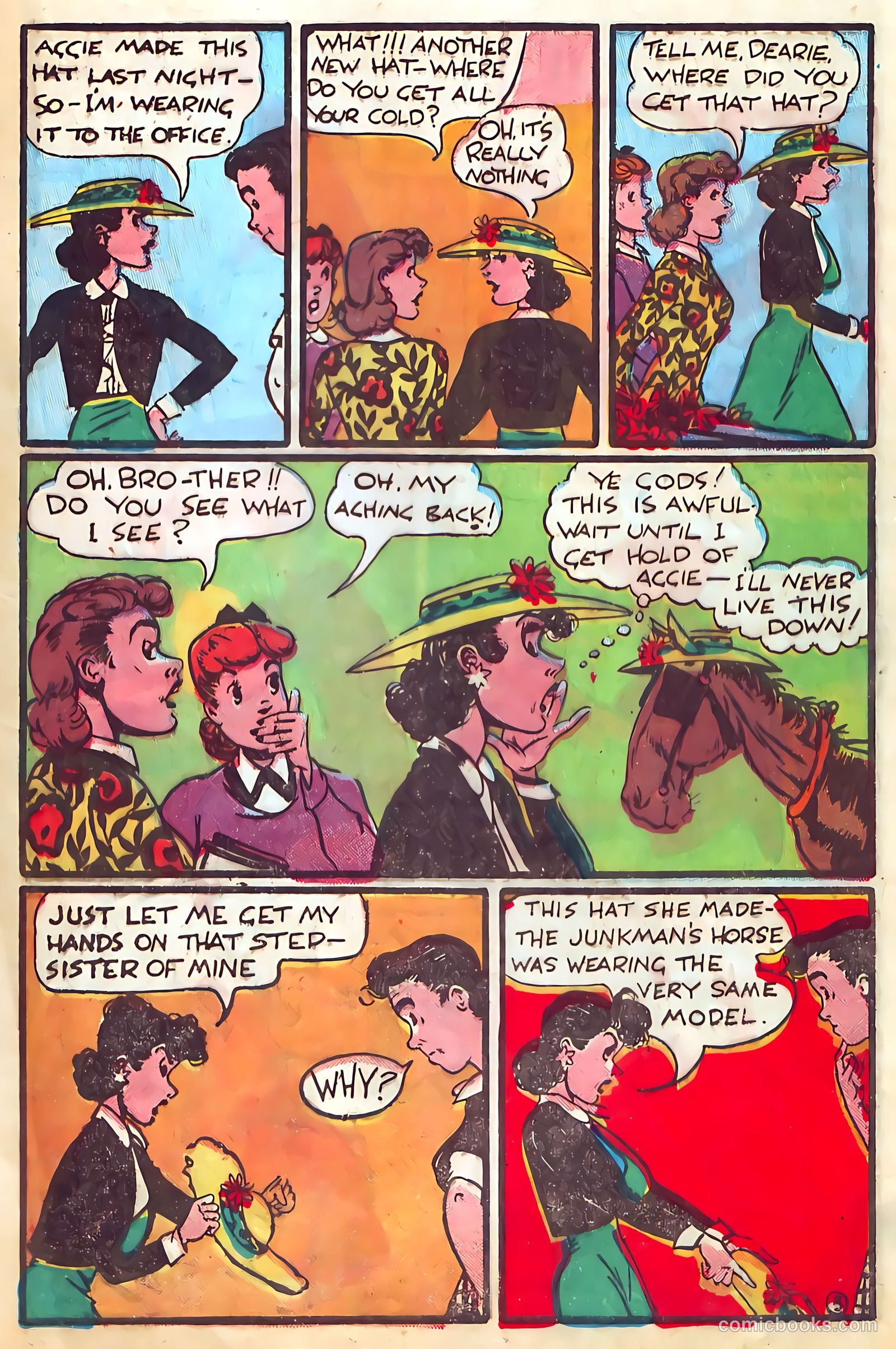 Aggie Mack Comics #1 (1948) — page 13 of 36