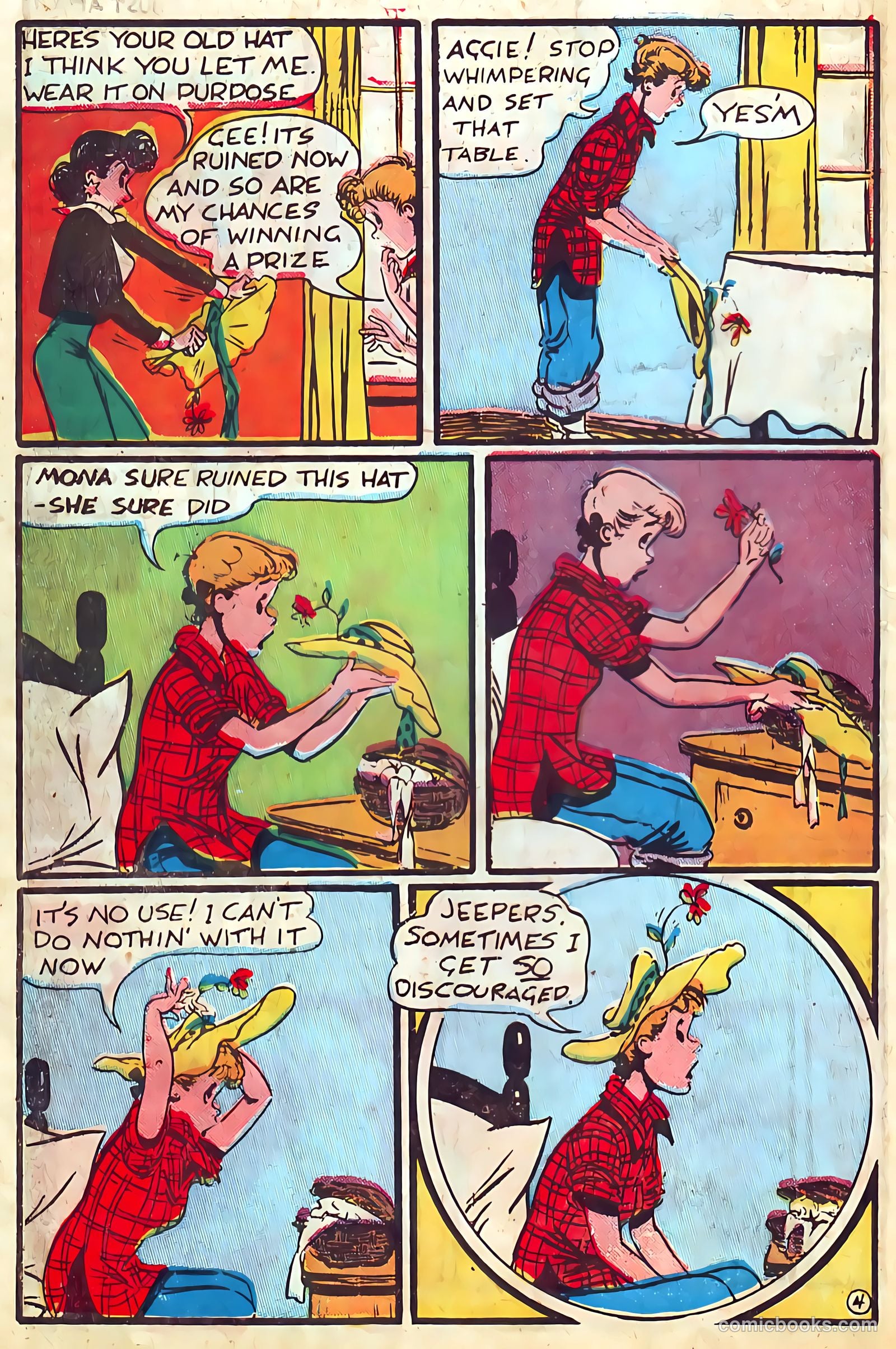 Aggie Mack Comics #1 (1948) — page 14 of 36