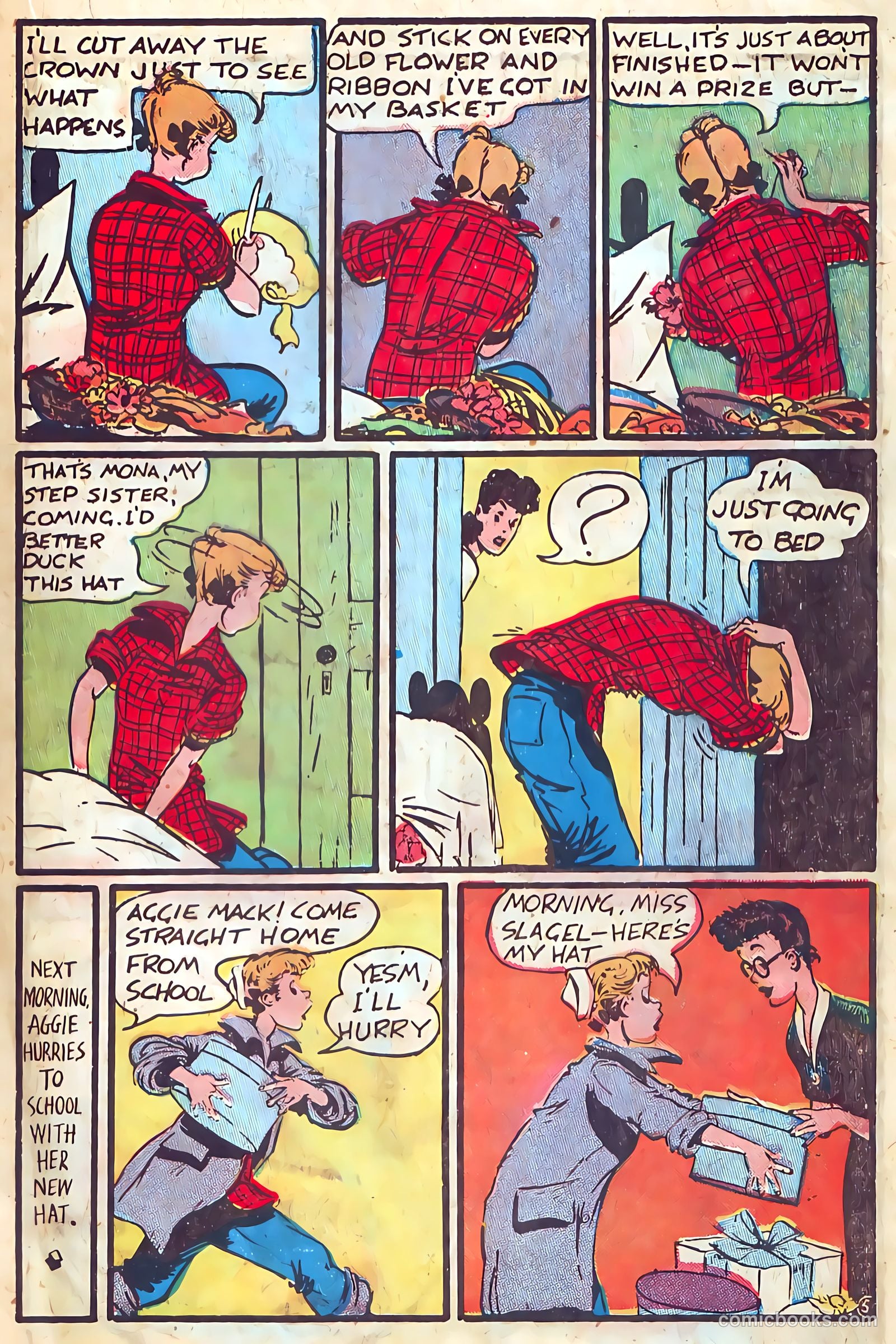 Aggie Mack Comics #1 (1948) — page 15 of 36