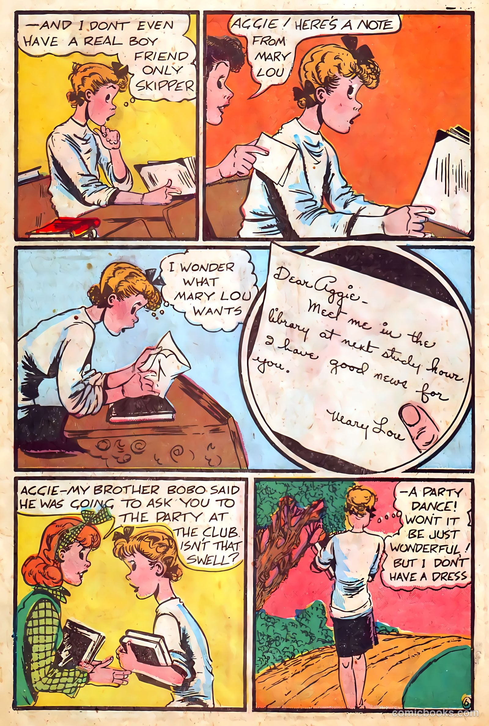 Aggie Mack Comics #1 (1948) — page 26 of 36