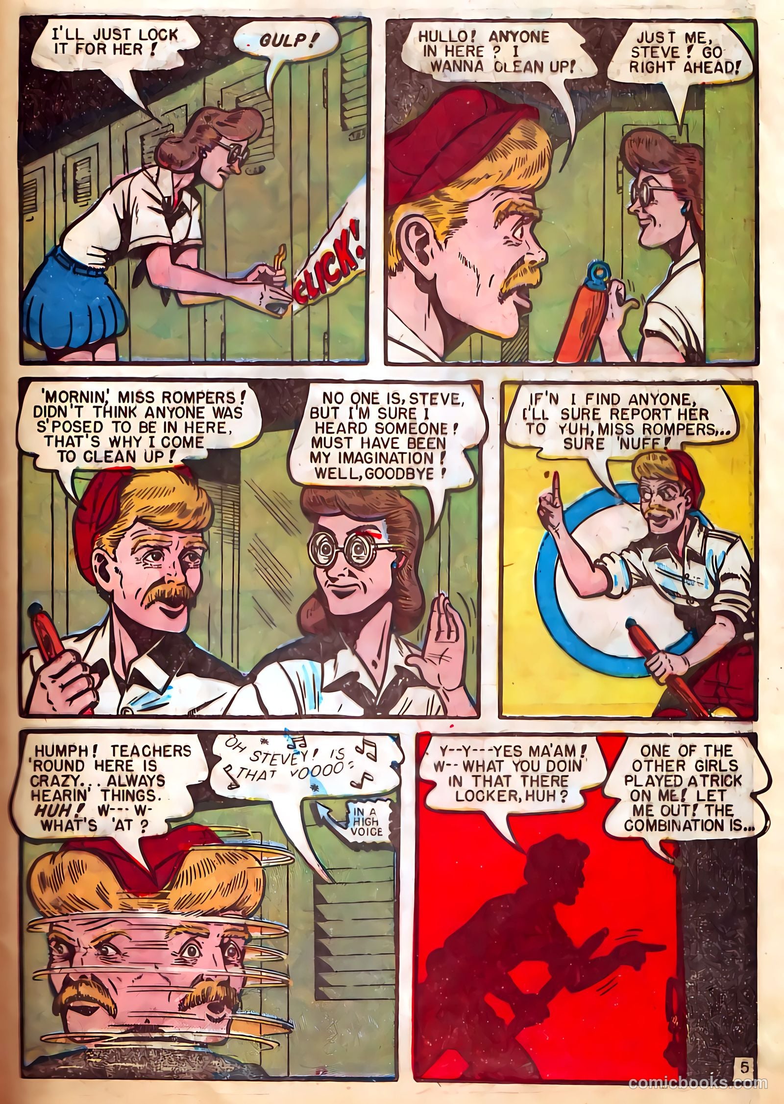 Aggie Mack Comics #1 (1948) — page 33 of 36