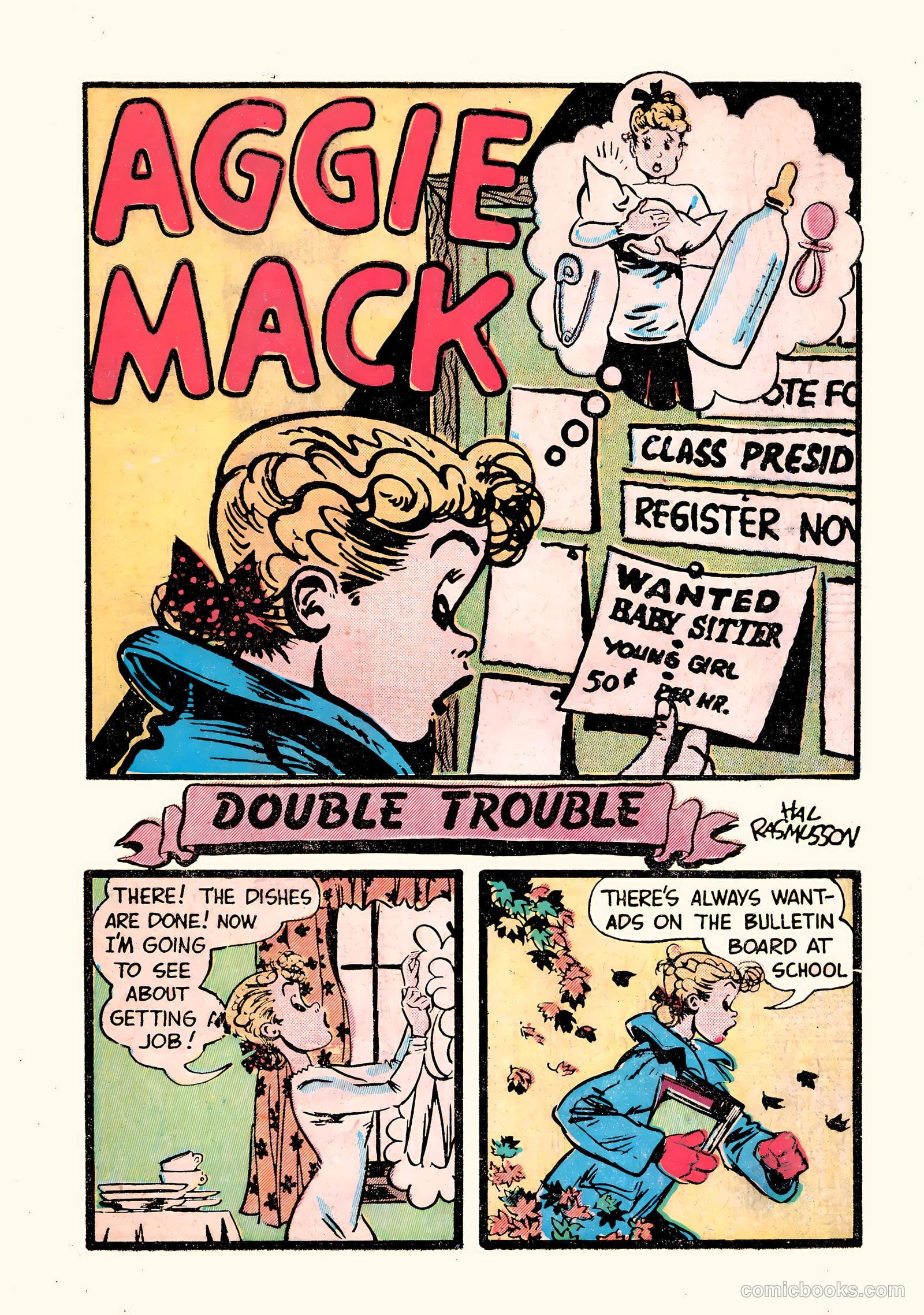 Aggie Mack Comics #3 (1948) — page 3 of 36